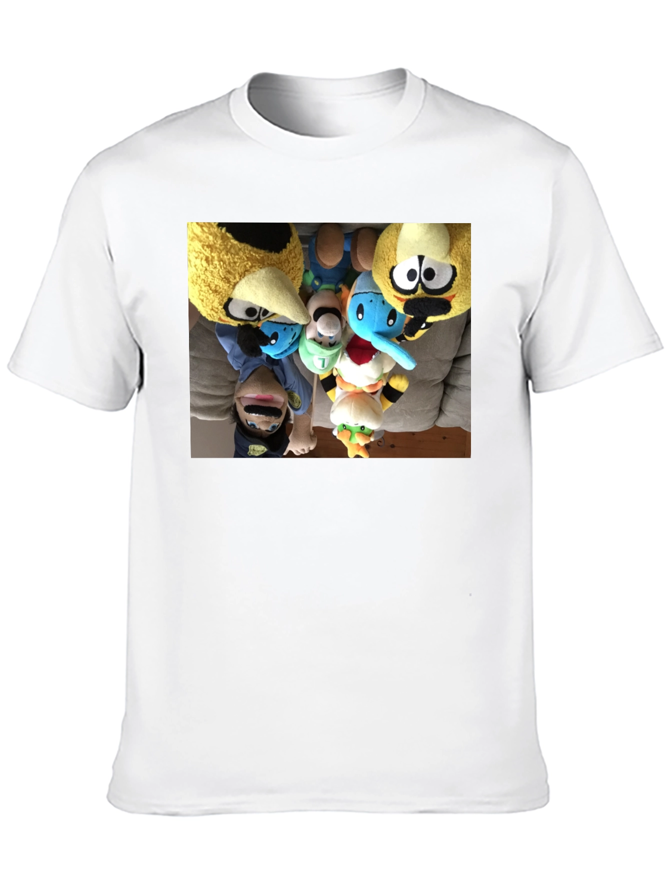 Novelty Plush Character T-Shirt - Fun & Unique Design