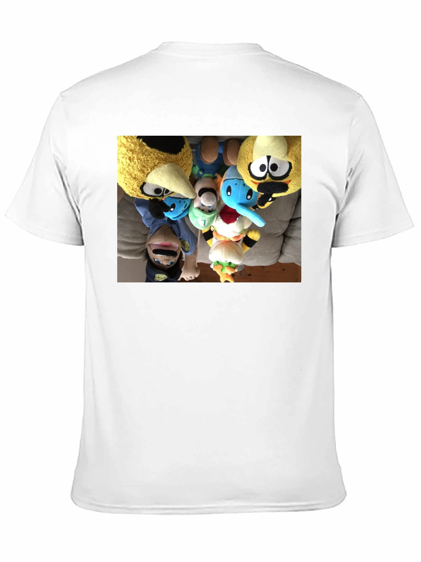 Novelty Plush Character T-Shirt - Fun & Unique Design