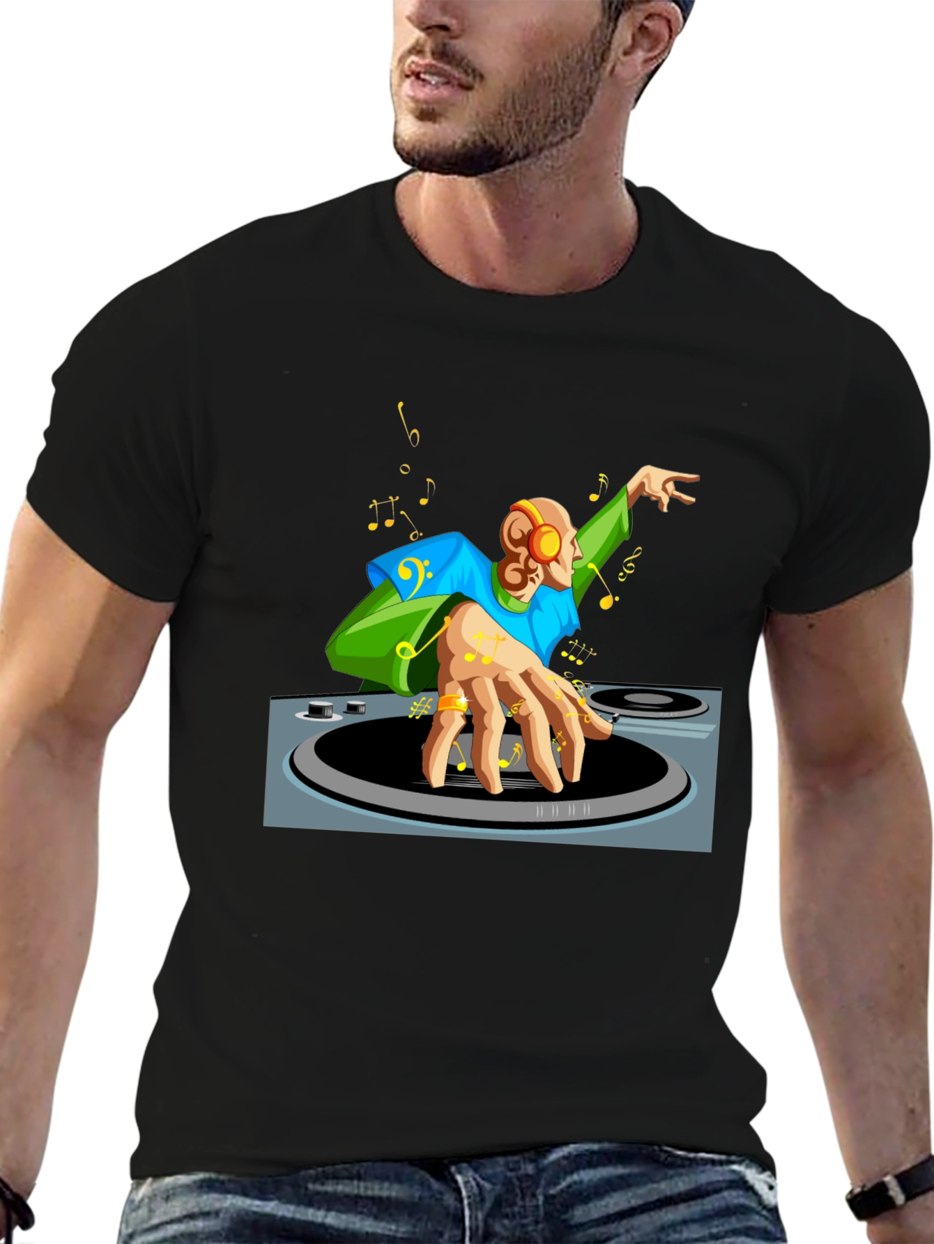 DJ Graphic T-Shirt - Music Lover Tee