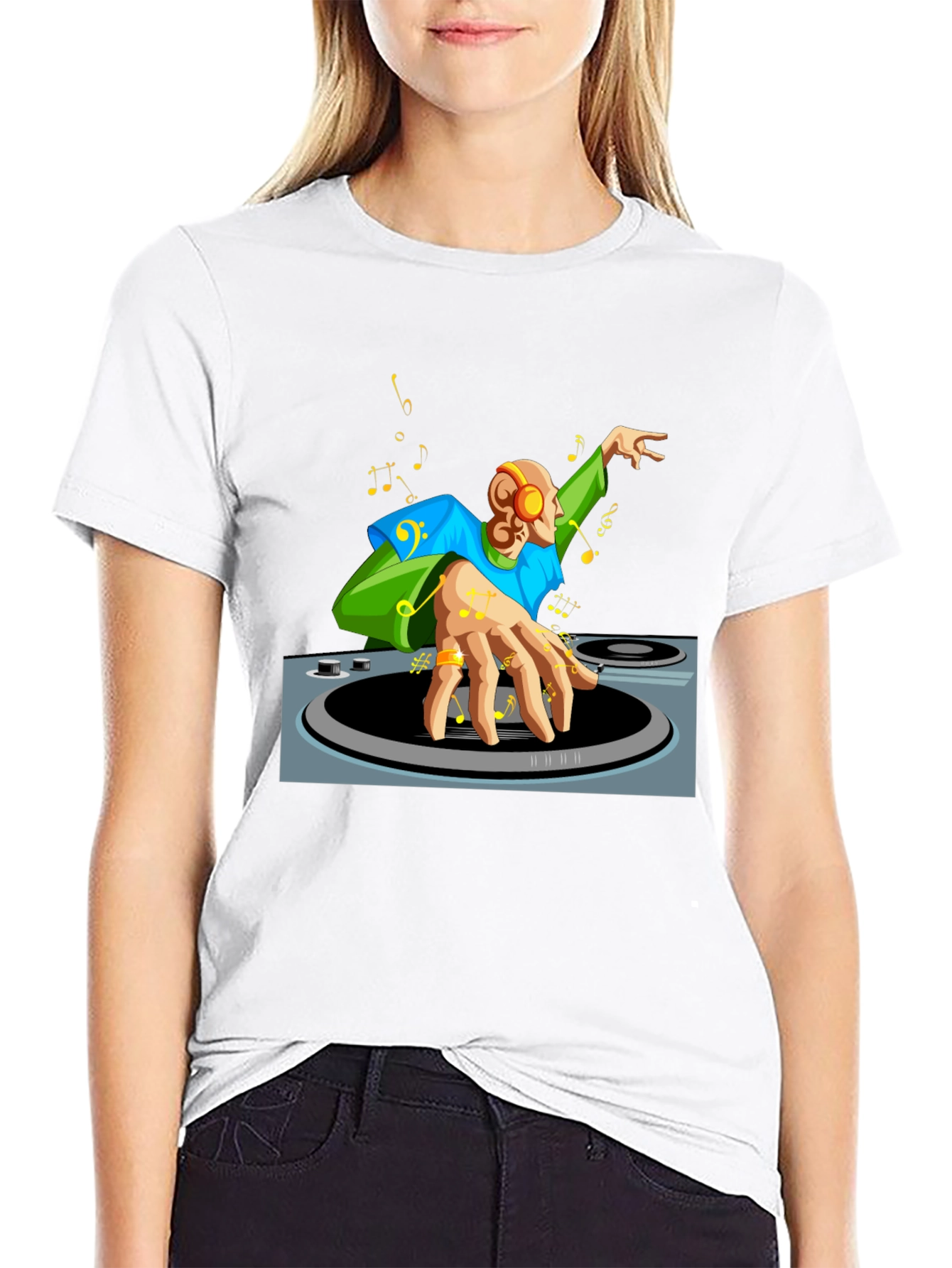 DJ Graphic T-Shirt - Music Lover Tee