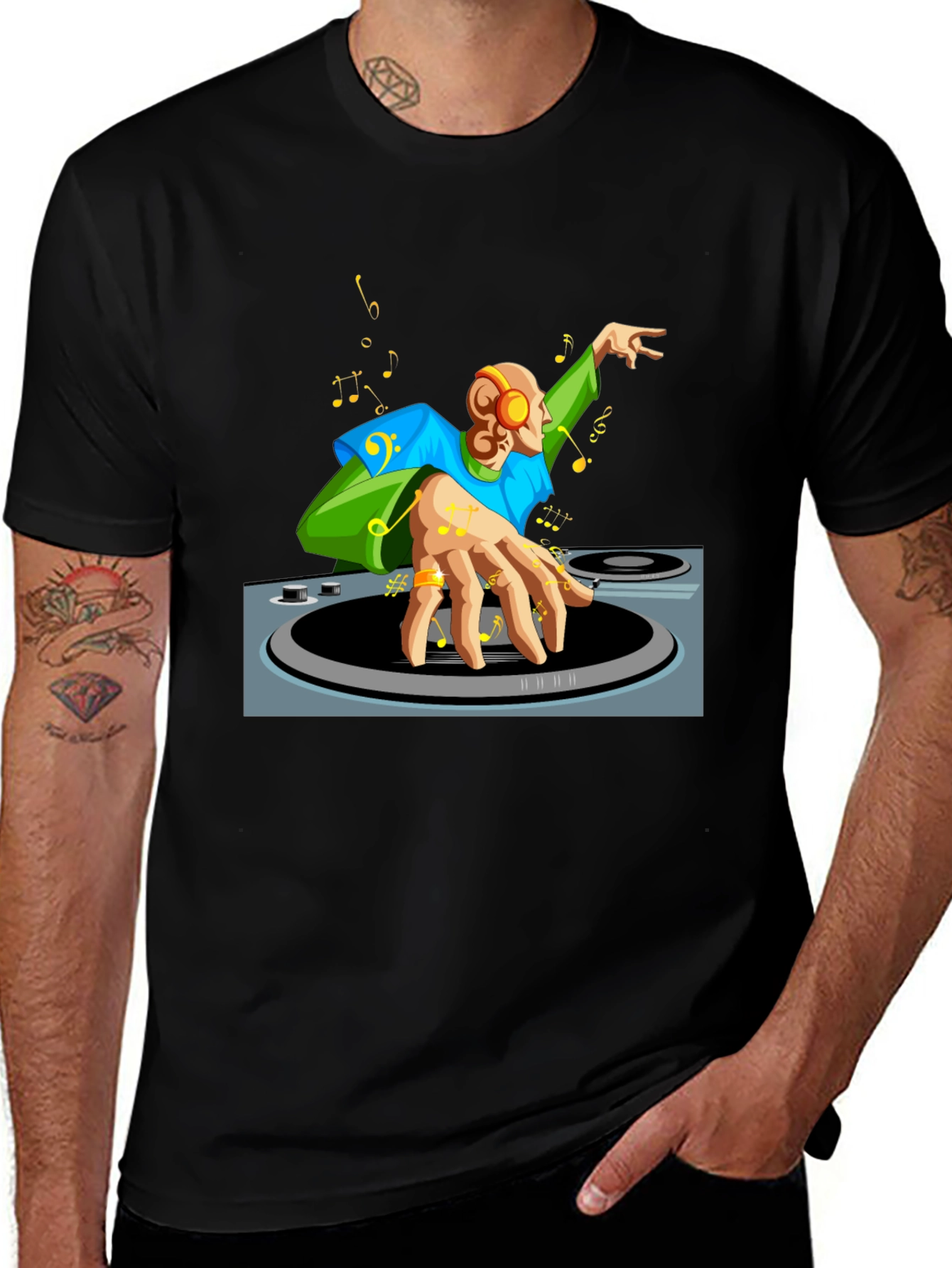 DJ Graphic T-Shirt - Music Lover Tee