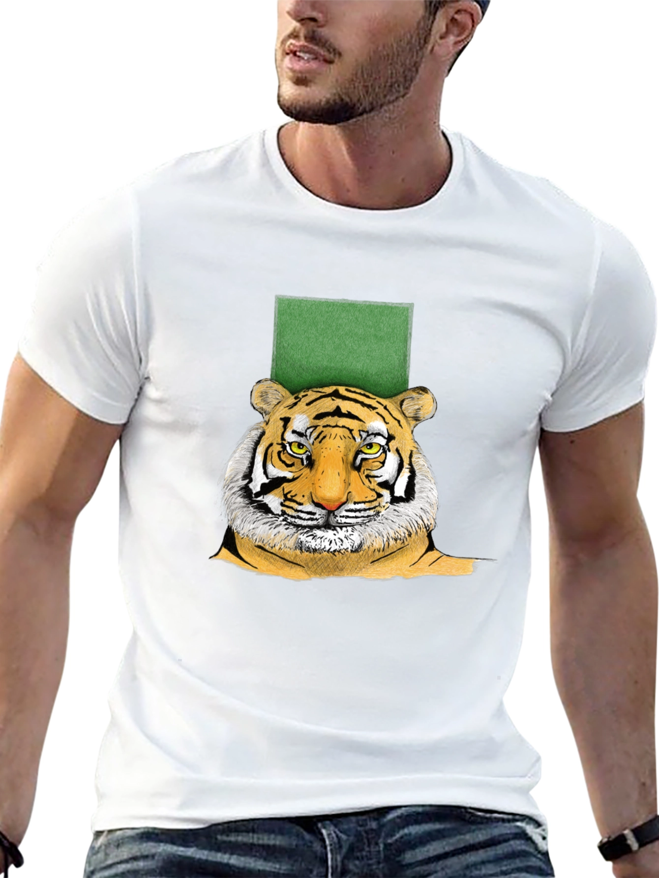 Tiger Graphic Tee - Modern Streetwear Style