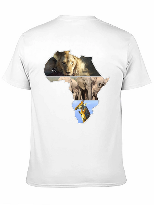 African Animals Graphic T-Shirt