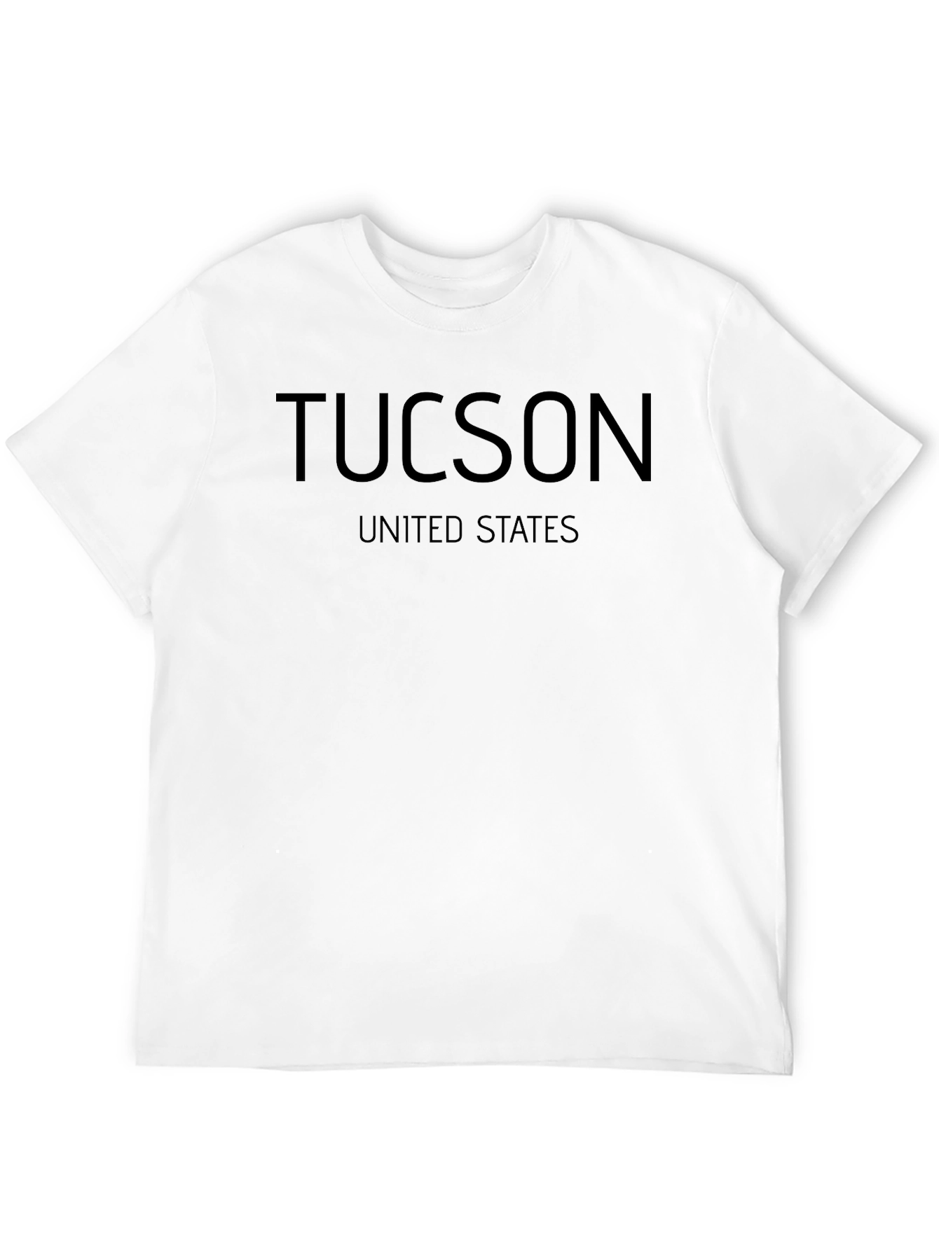 Tucson United States Black Graphic T-Shirt