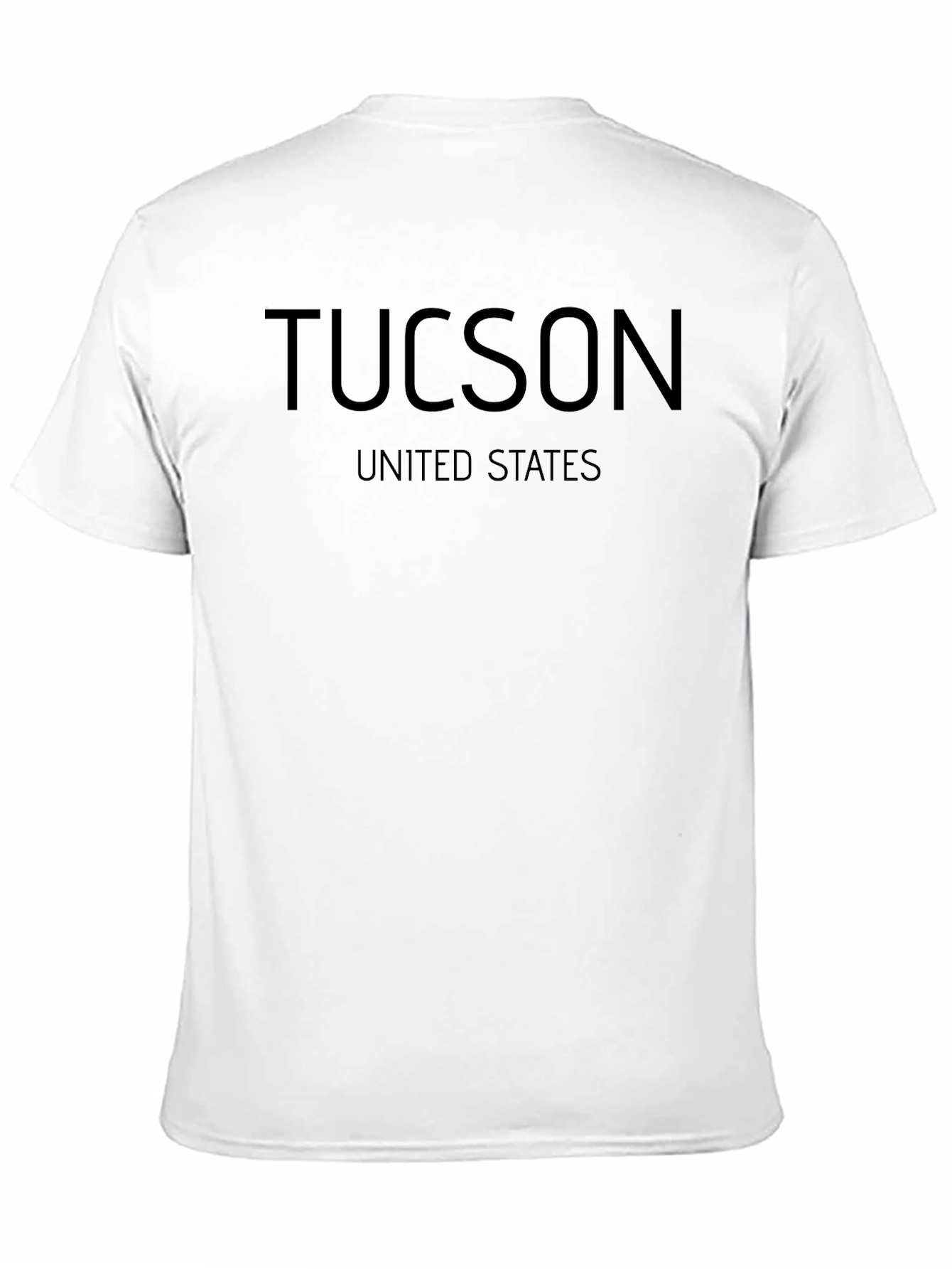Tucson United States Black Graphic T-Shirt