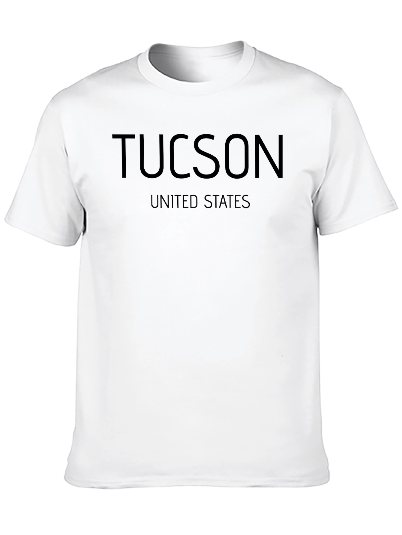 Tucson United States Black Graphic T-Shirt