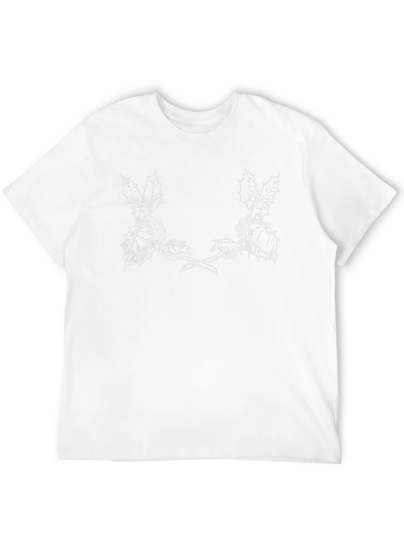 Holly Berry Graphic Tee - Black Casual Wear