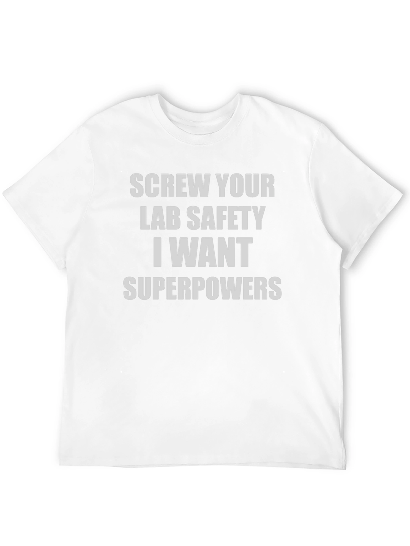 Screw Lab Safety T-Shirt - Superpowers Tee