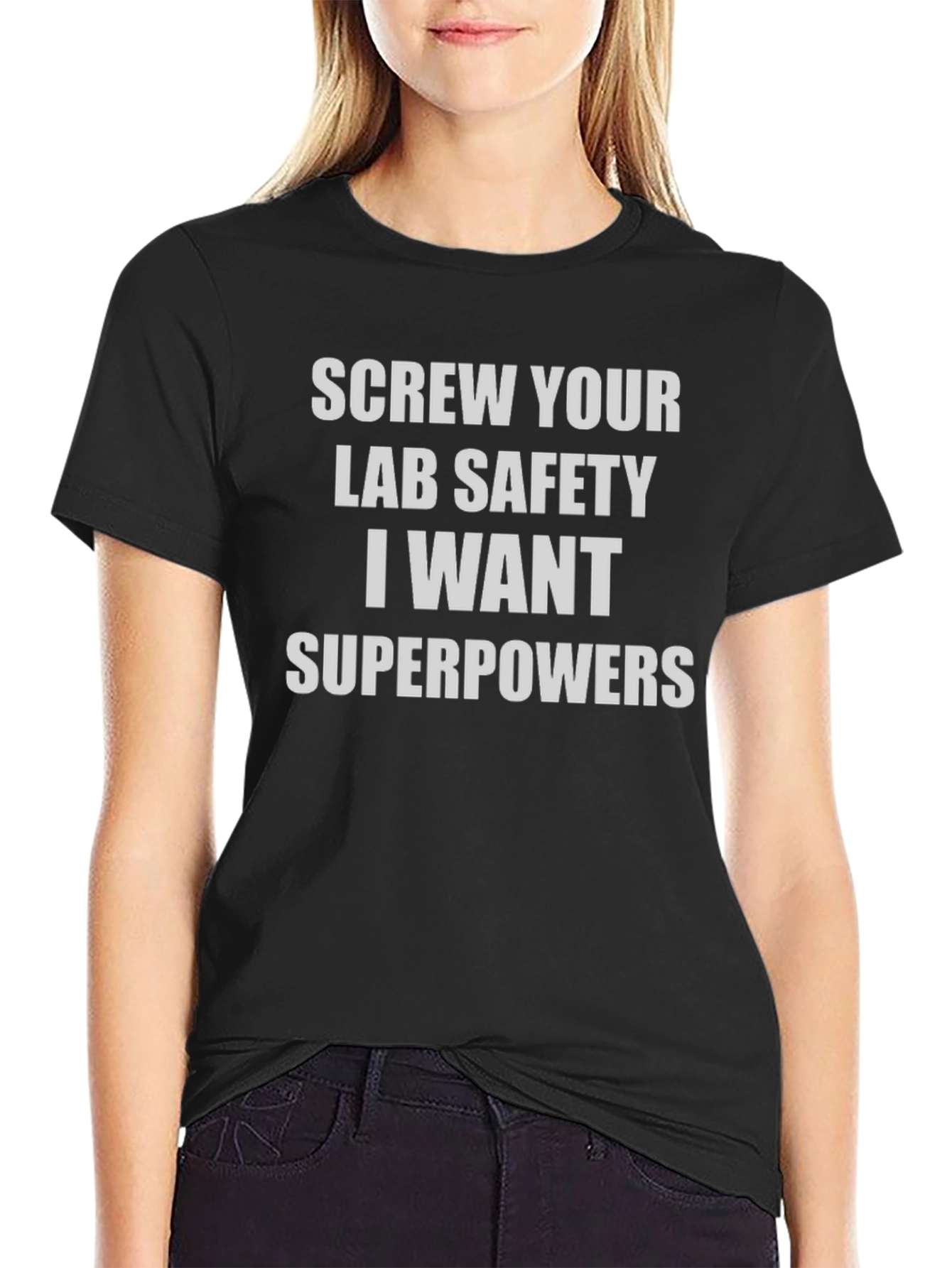 Screw Lab Safety T-Shirt - Superpowers Tee