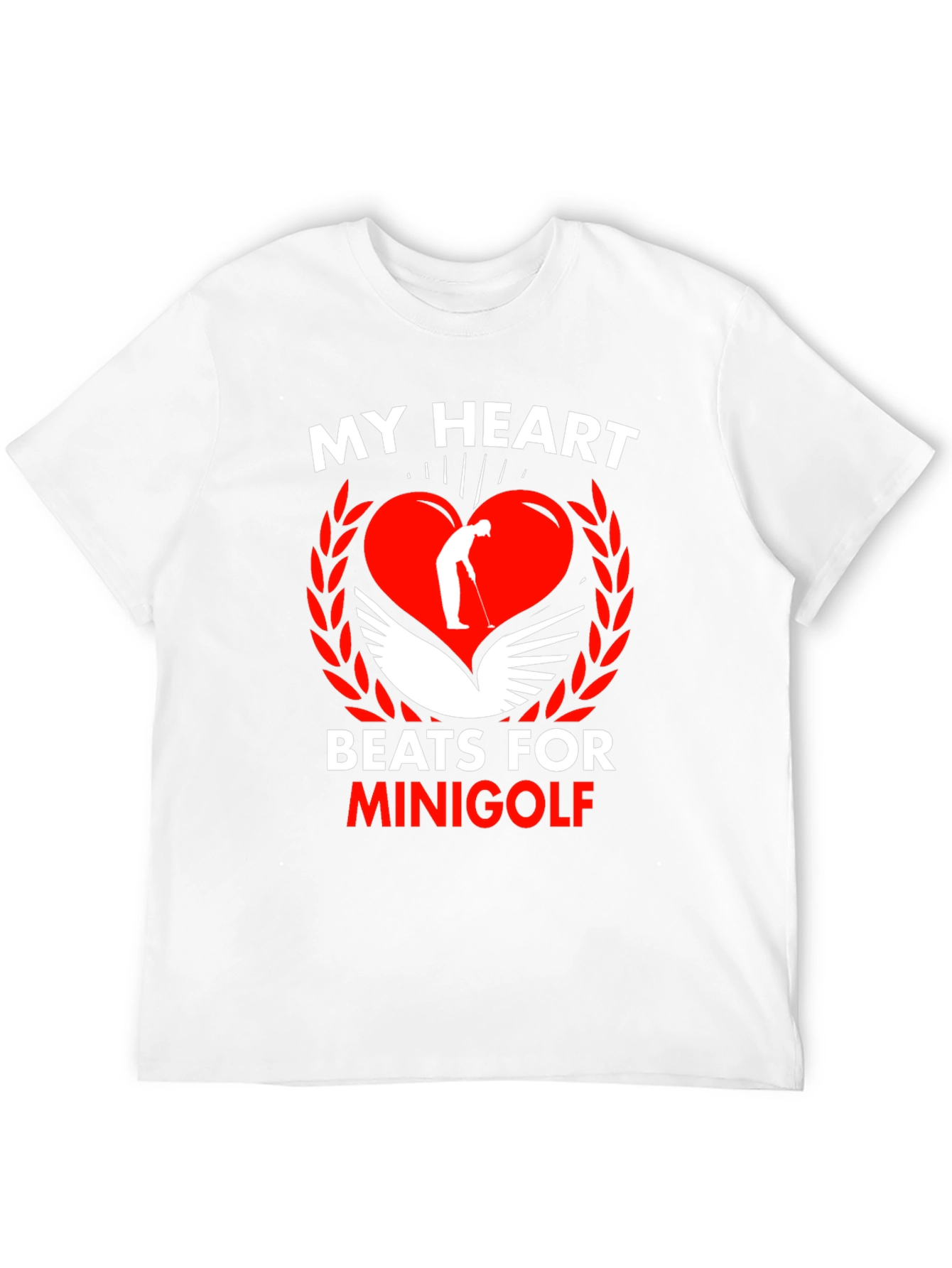 My Heart Beats for Minigolf Graphic Tee