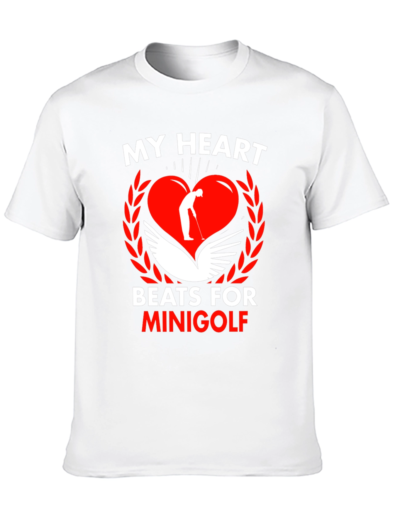 My Heart Beats for Minigolf Graphic Tee