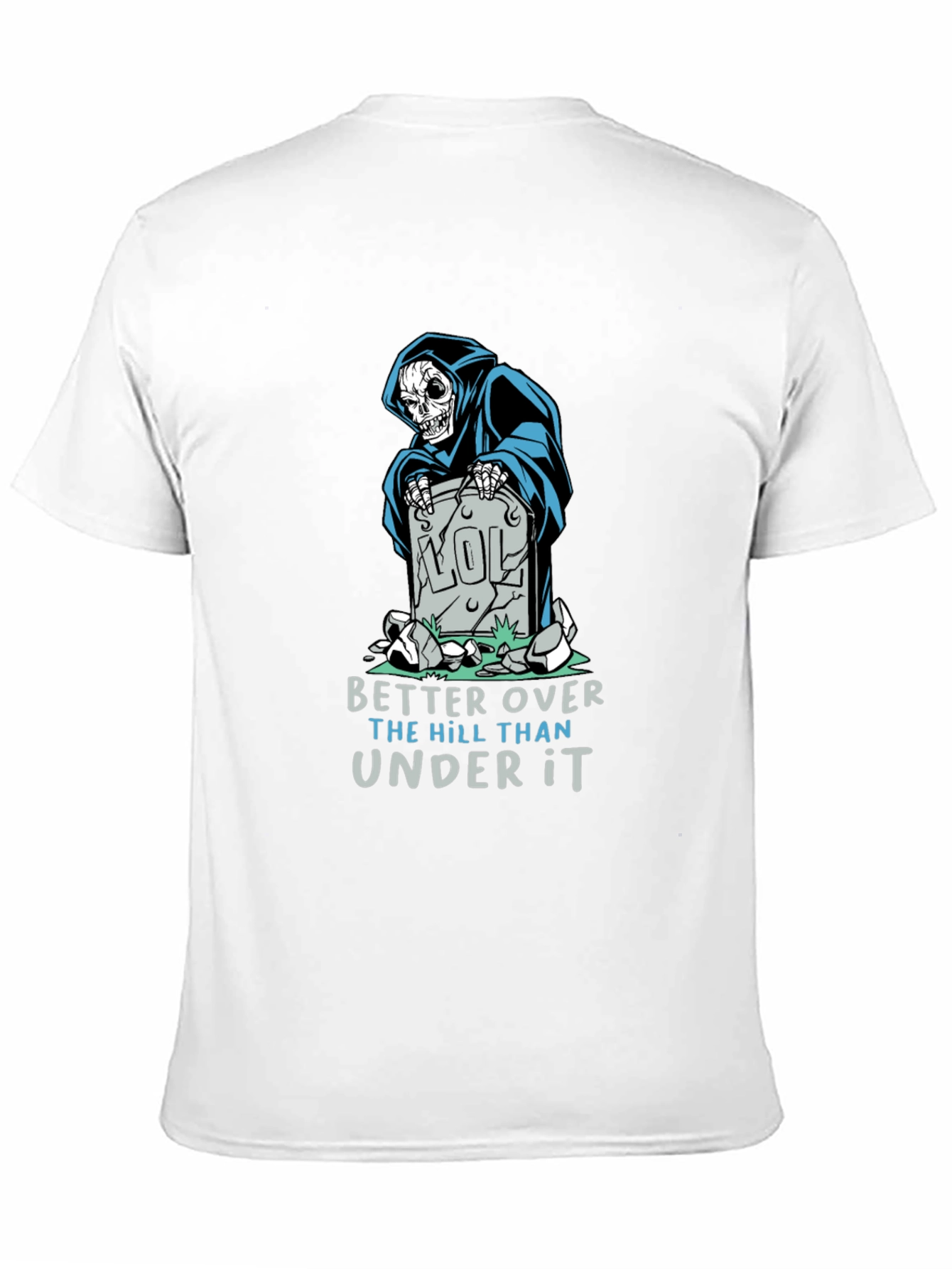 Grim Reaper LOL Graphic T-Shirt