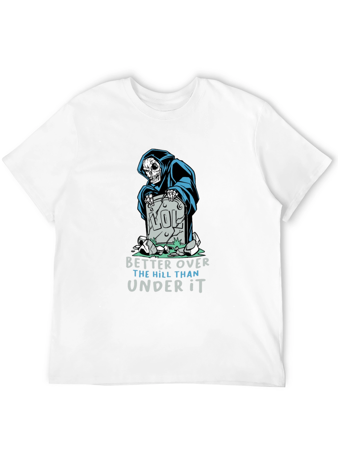 Grim Reaper LOL Graphic T-Shirt