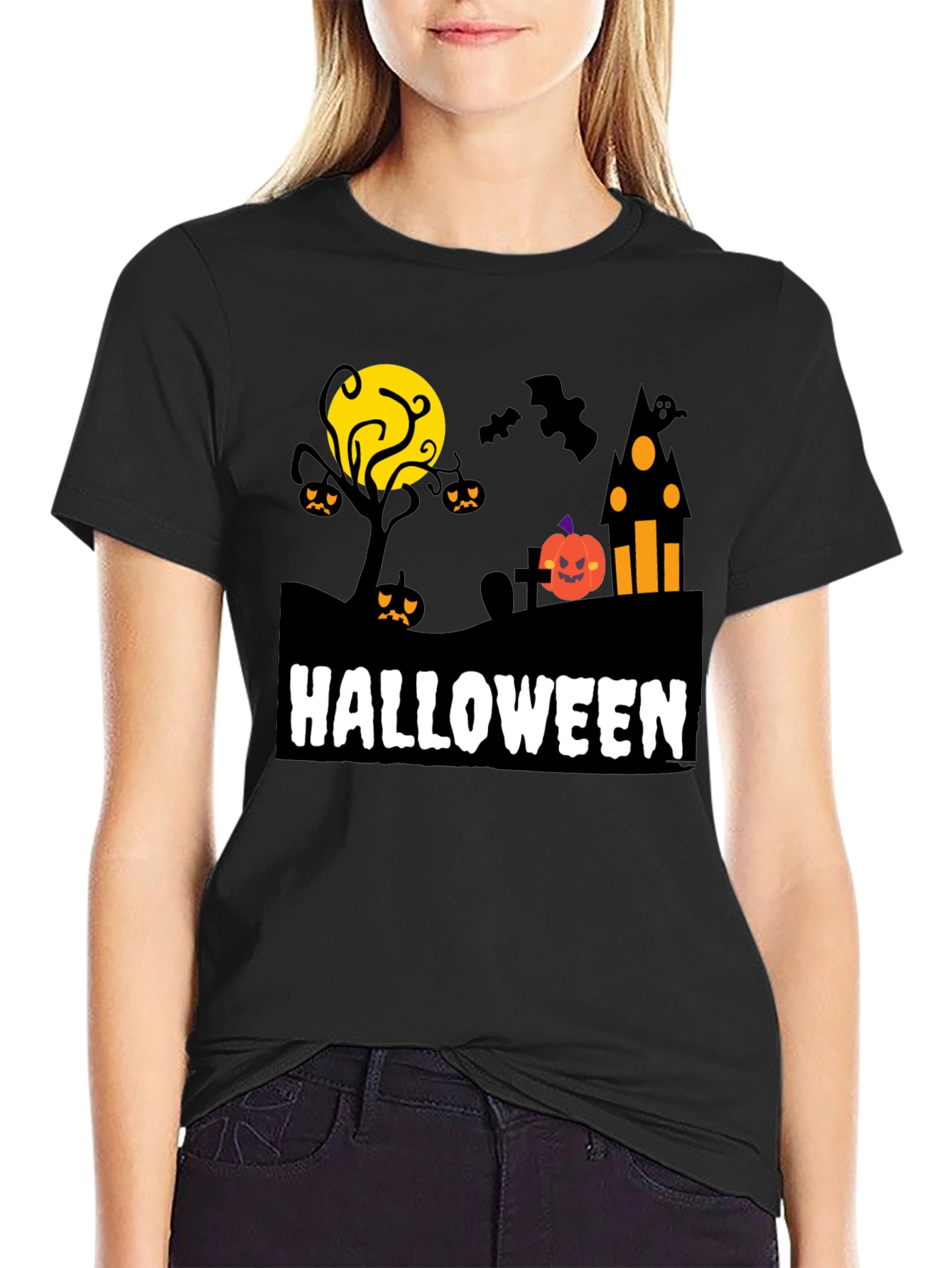 Halloween Themed Graphic Tee