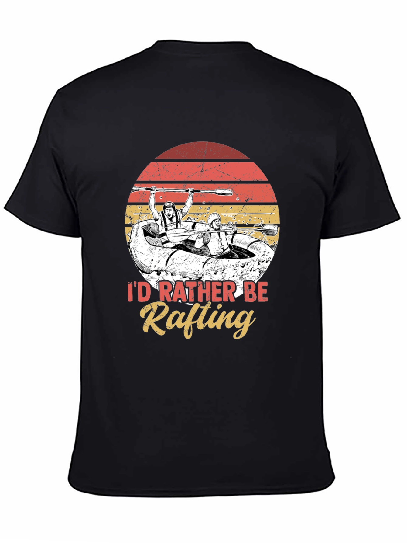 Id Rather Be Rafting Graphic Tee