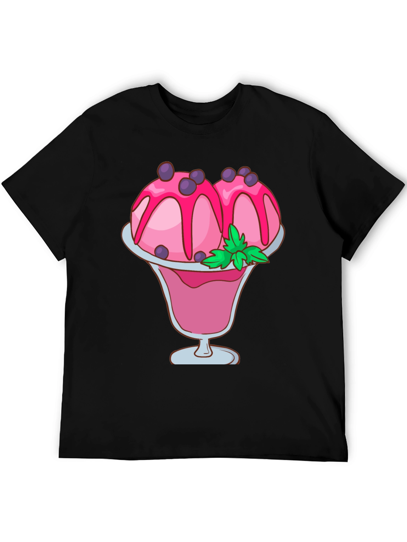 Ice Cream Sundae Graphic Tee - Sweet Treat Shirt