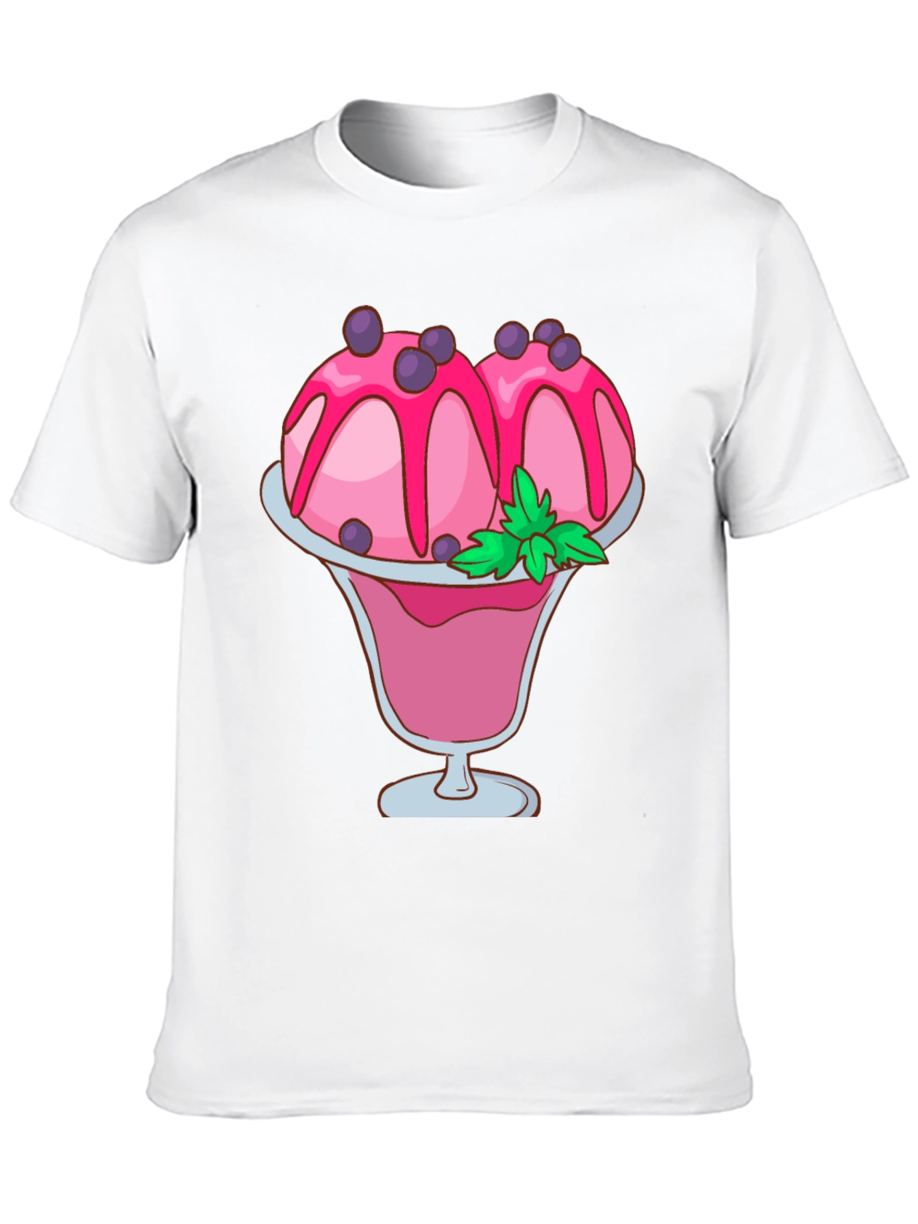 Ice Cream Sundae Graphic Tee - Sweet Treat Shirt