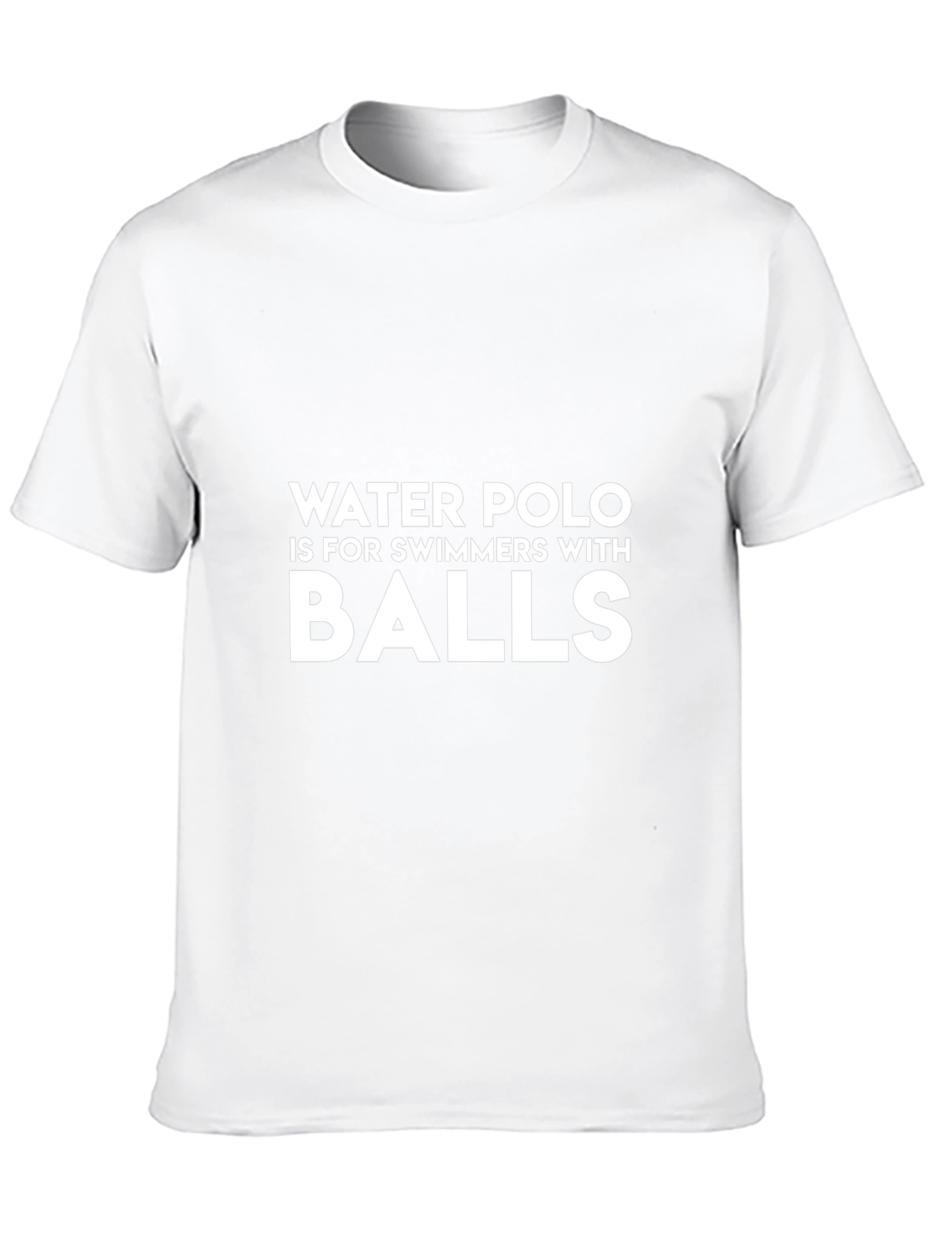 Water Polo Swimmers Balls Graphic Tee