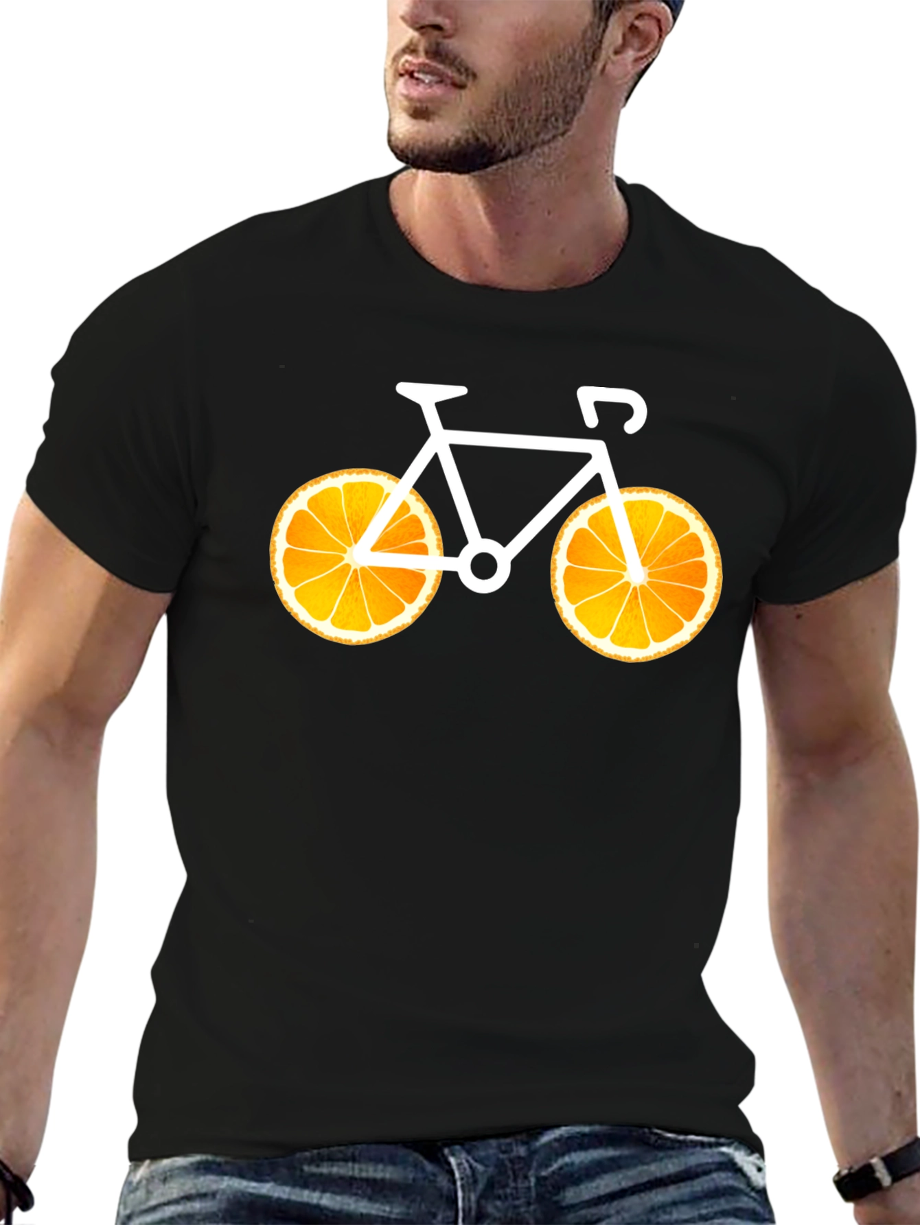 Orange You Glad Youre Cycling Tee