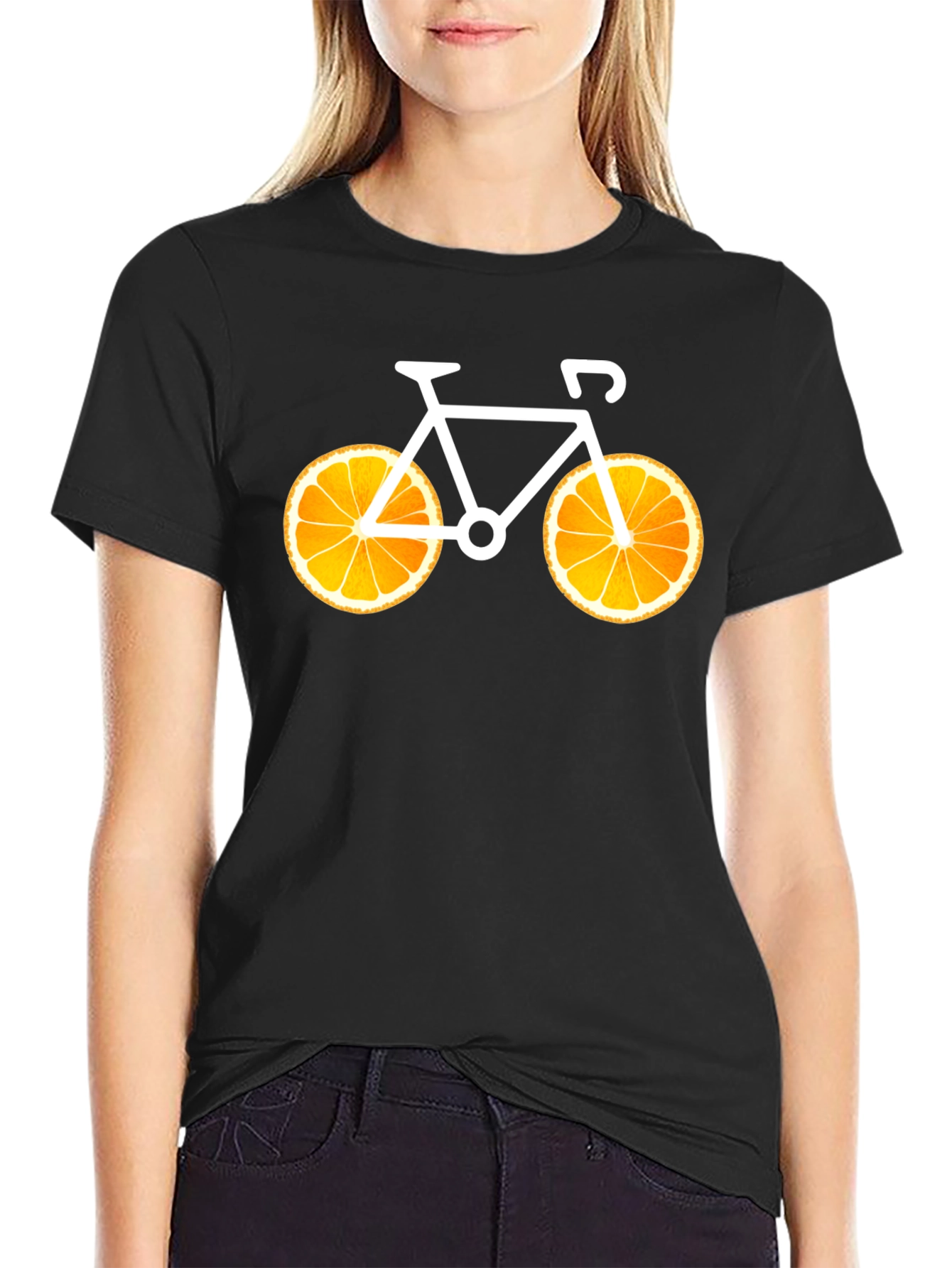 Orange You Glad Youre Cycling Tee