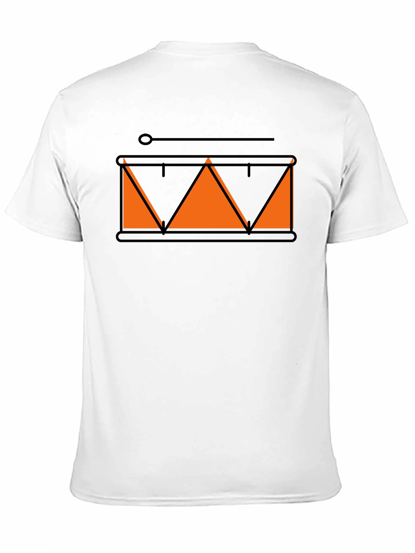 Drum Graphic Tee - Stylish Musician Shirt