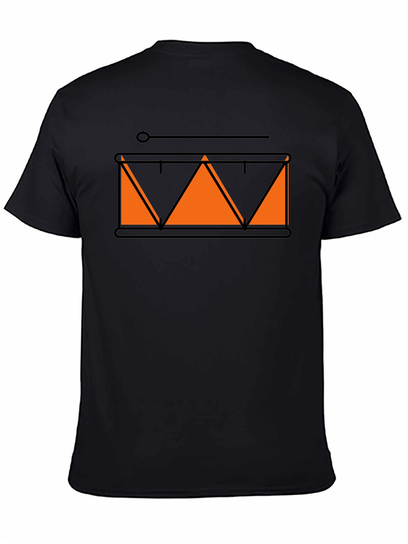 Drum Graphic Tee - Stylish Musician Shirt