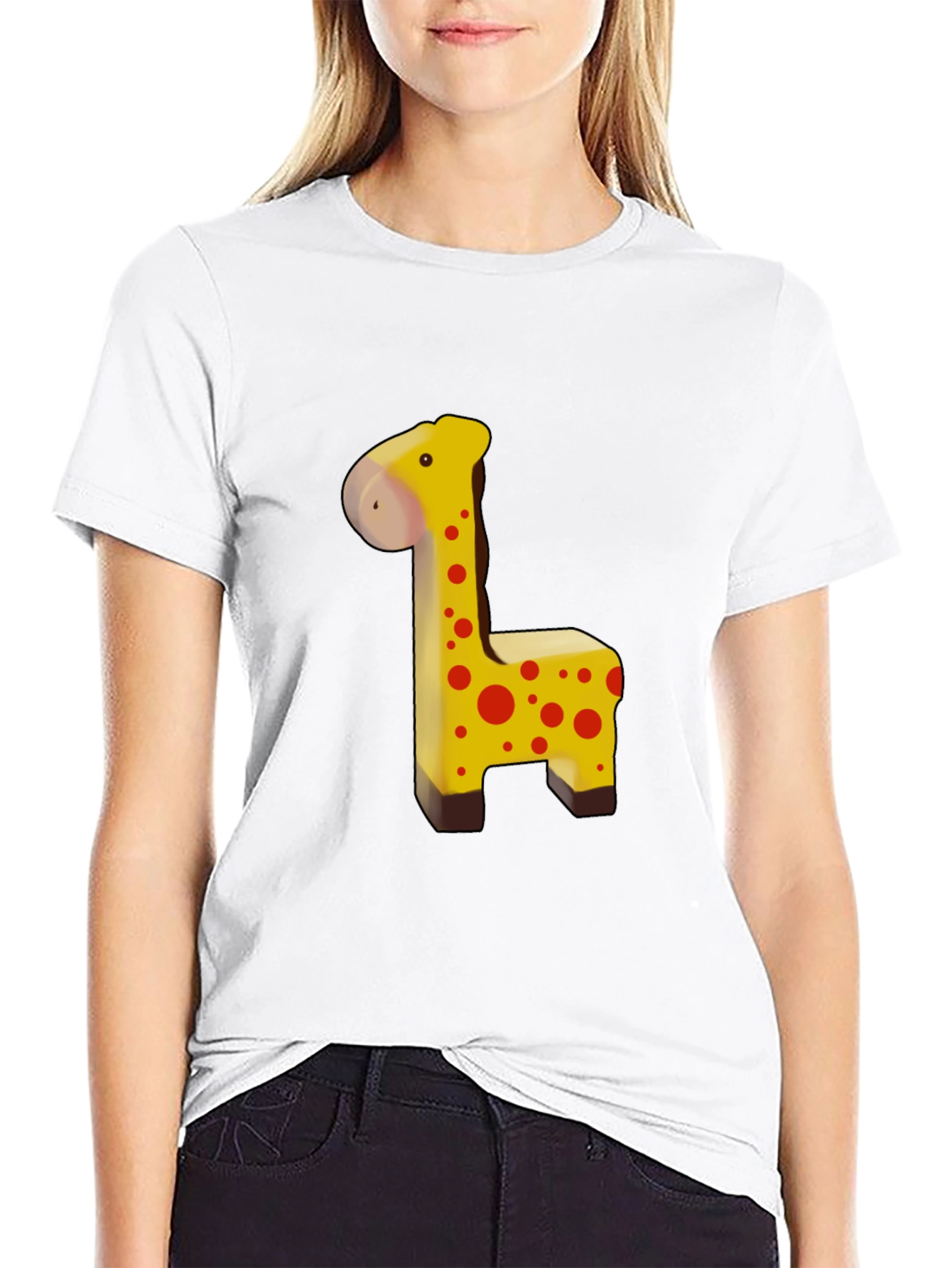 Giraffe Graphic Tee - Unique Design