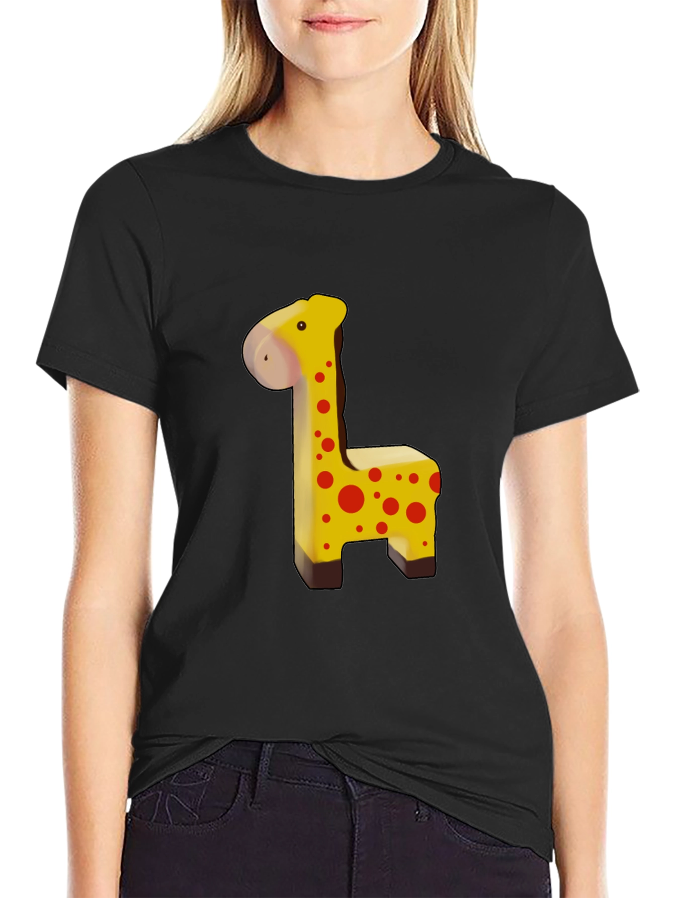 Giraffe Graphic Tee - Unique Design