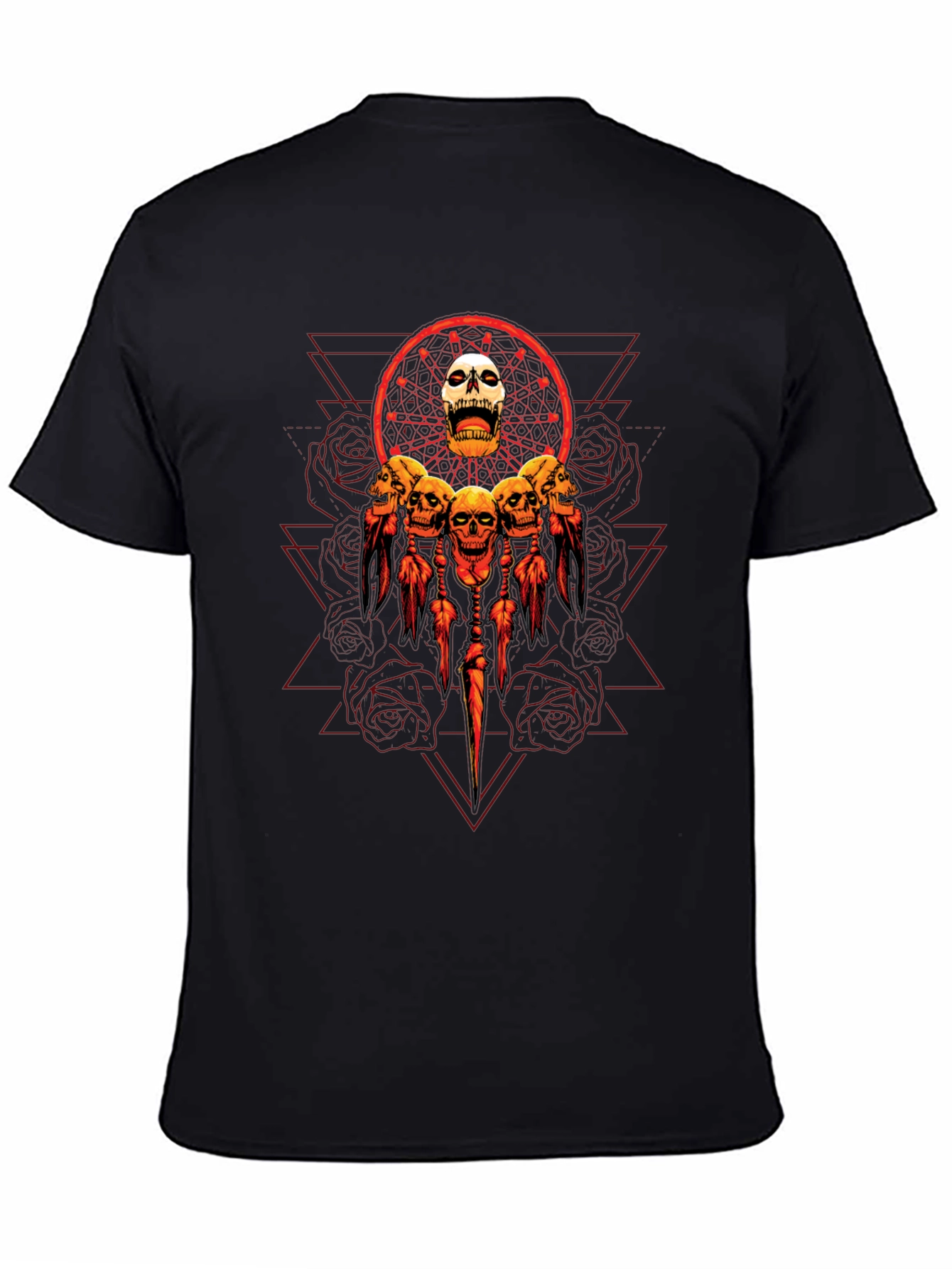 Skull Dreamcatcher Graphic Tee