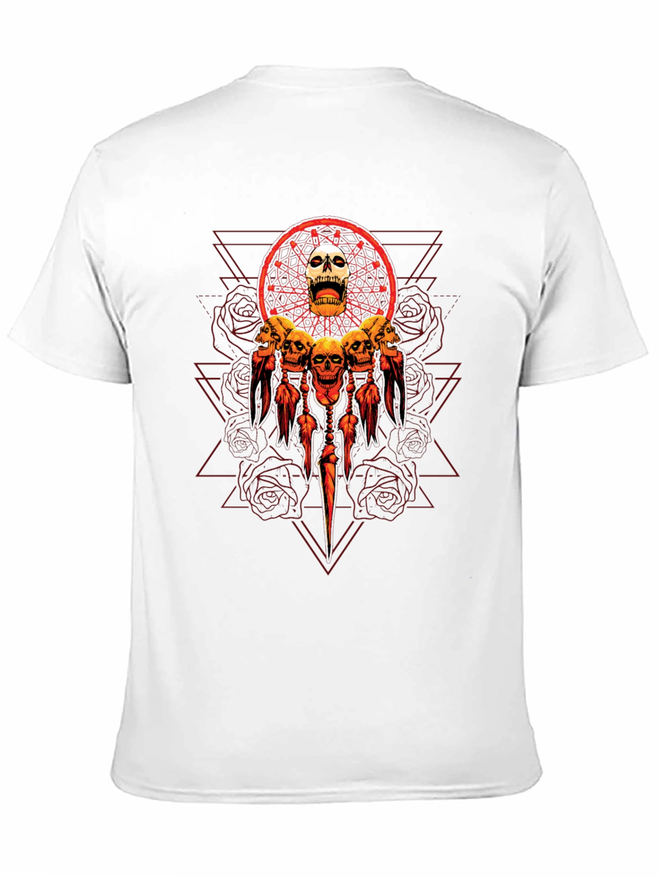 Skull Dreamcatcher Graphic Tee