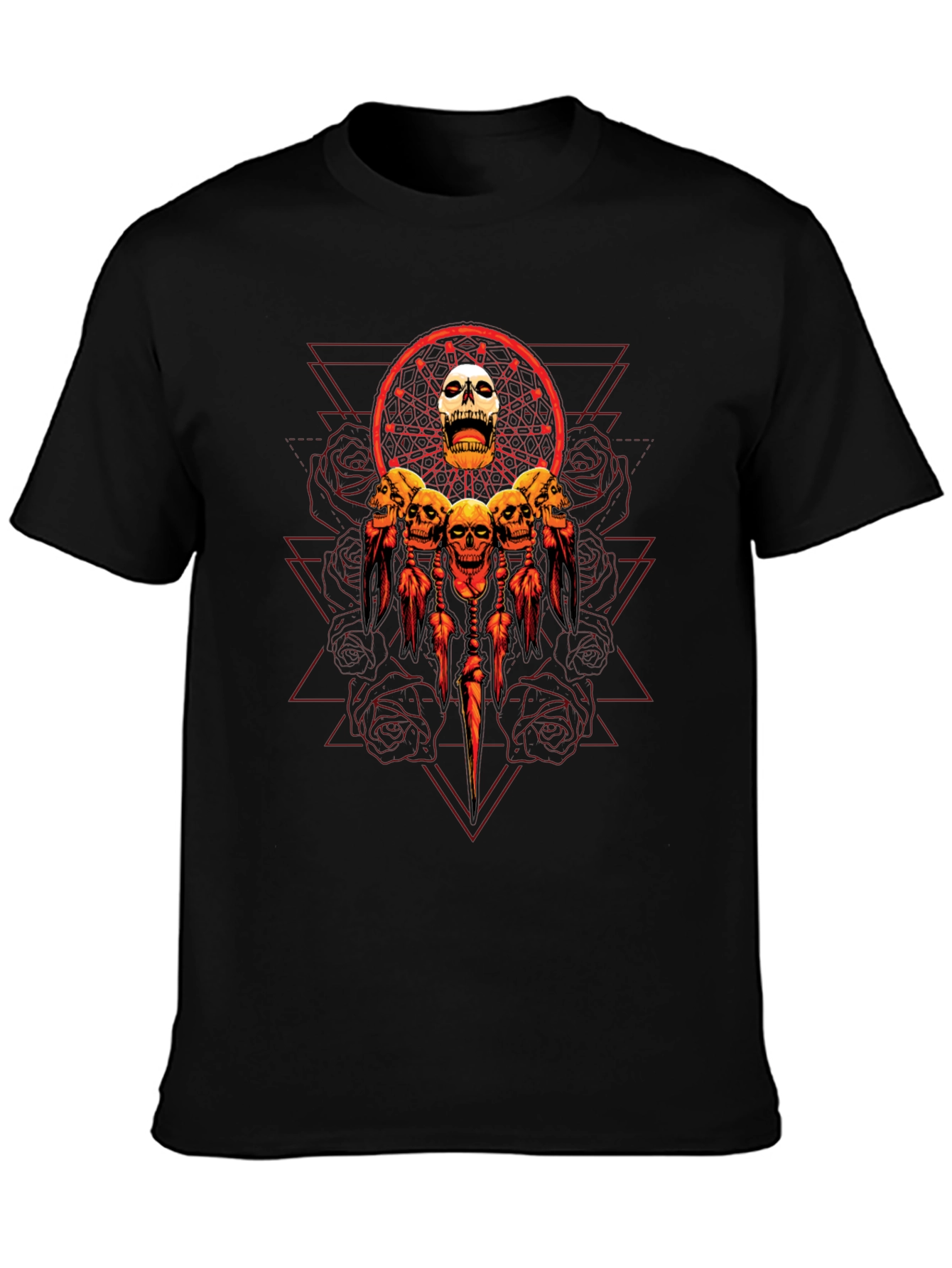 Skull Dreamcatcher Graphic Tee