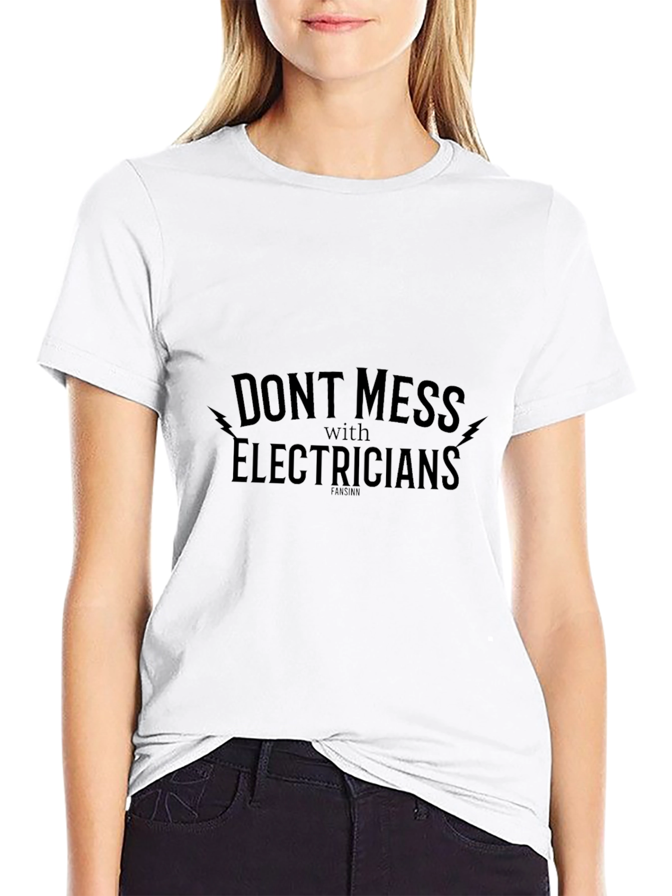Electrician Humor T-Shirt - Dont Mess with Electricians