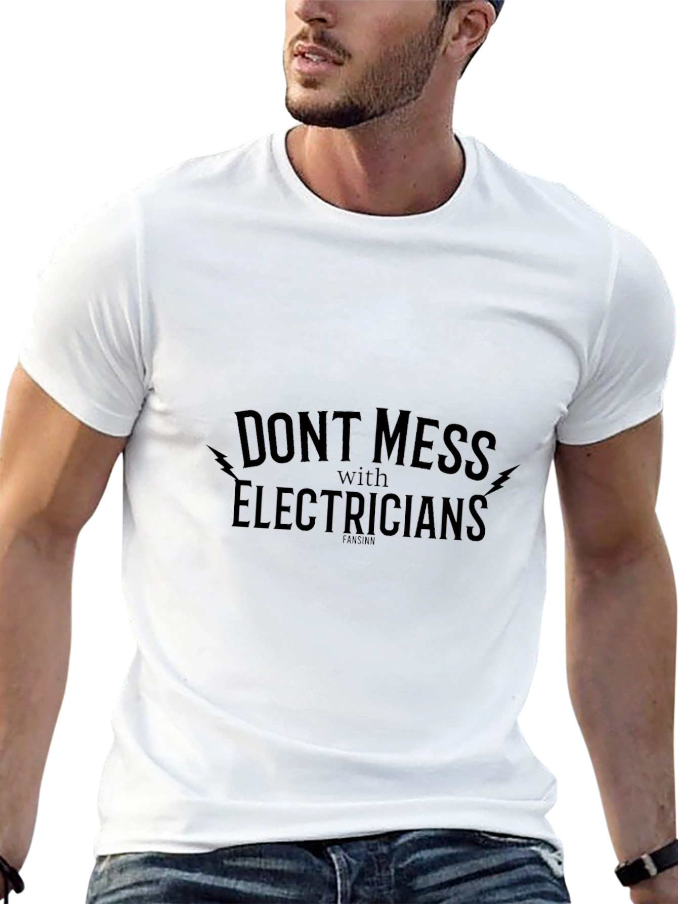 Electrician Humor T-Shirt - Dont Mess with Electricians