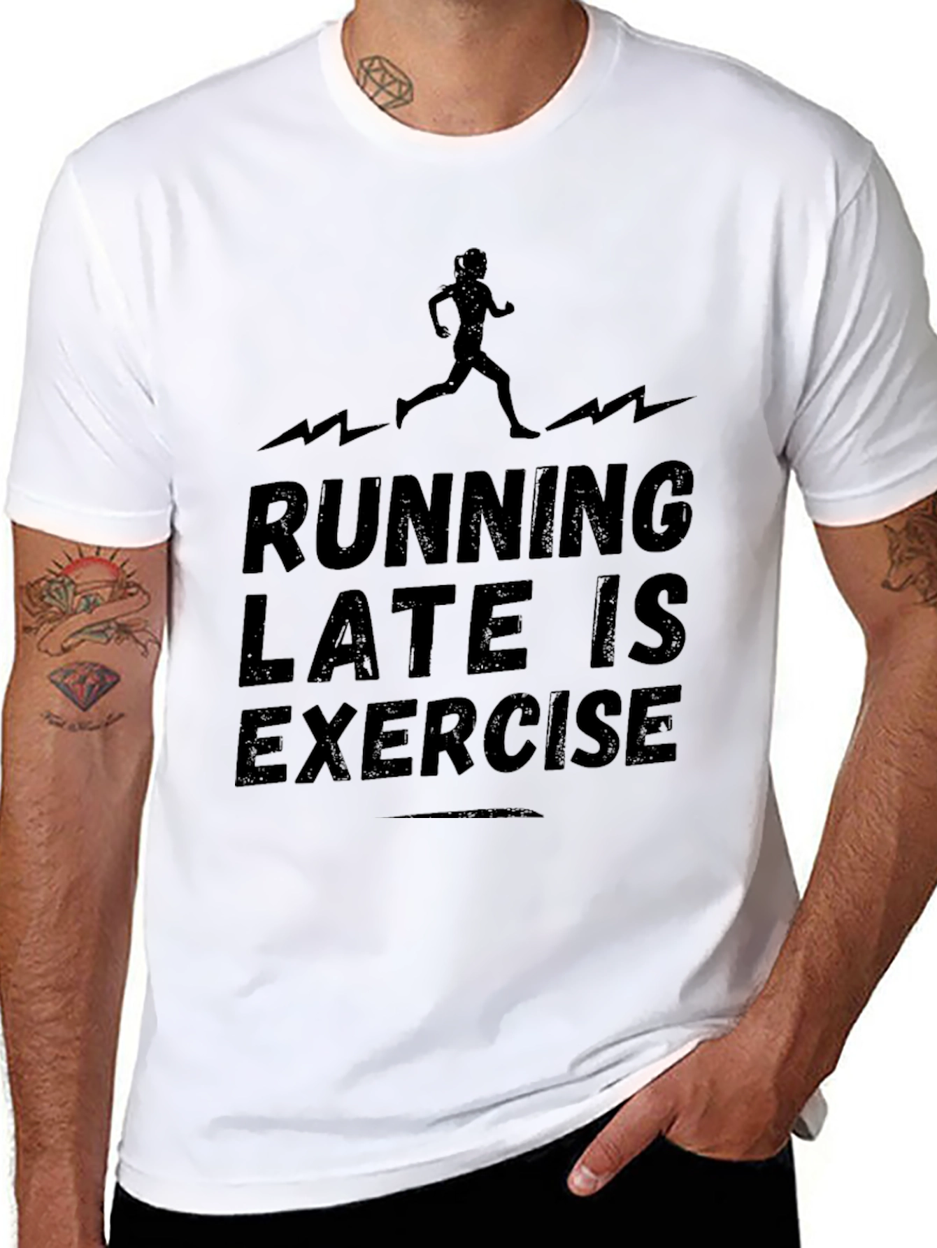 Running Late is Exercise T-Shirt