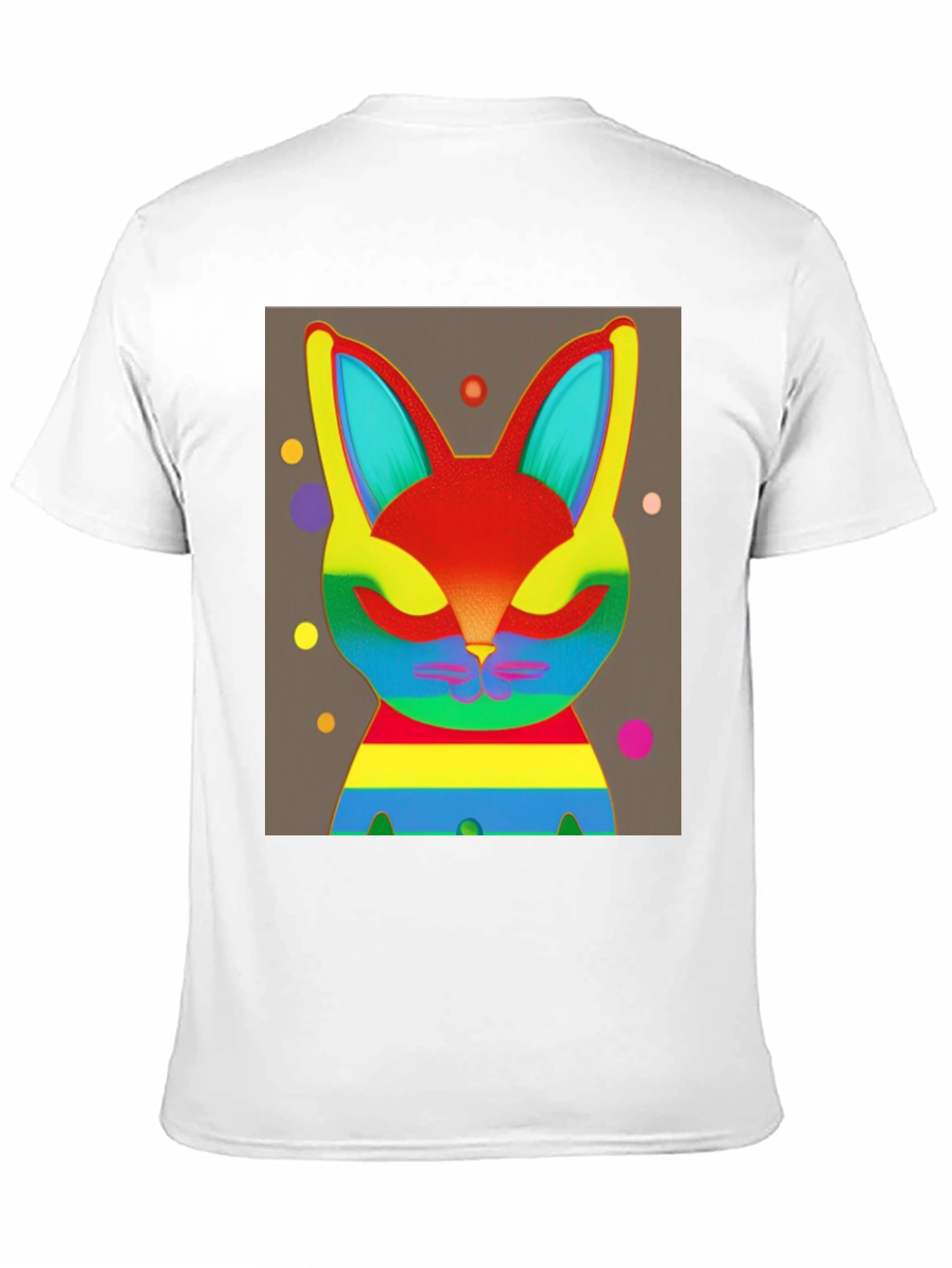 Rainbow Rabbit Graphic Tee - Unisex