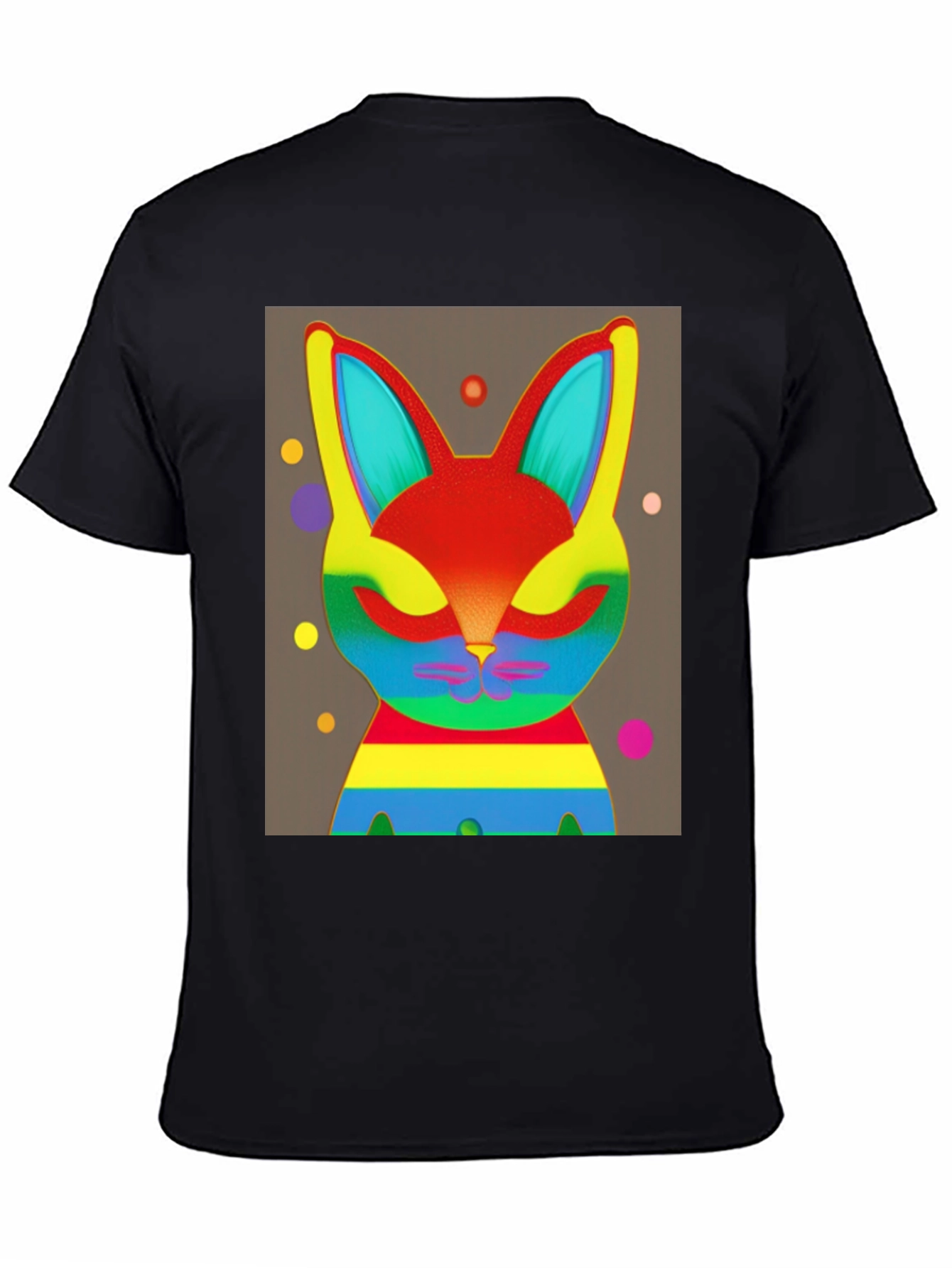 Rainbow Rabbit Graphic Tee - Unisex
