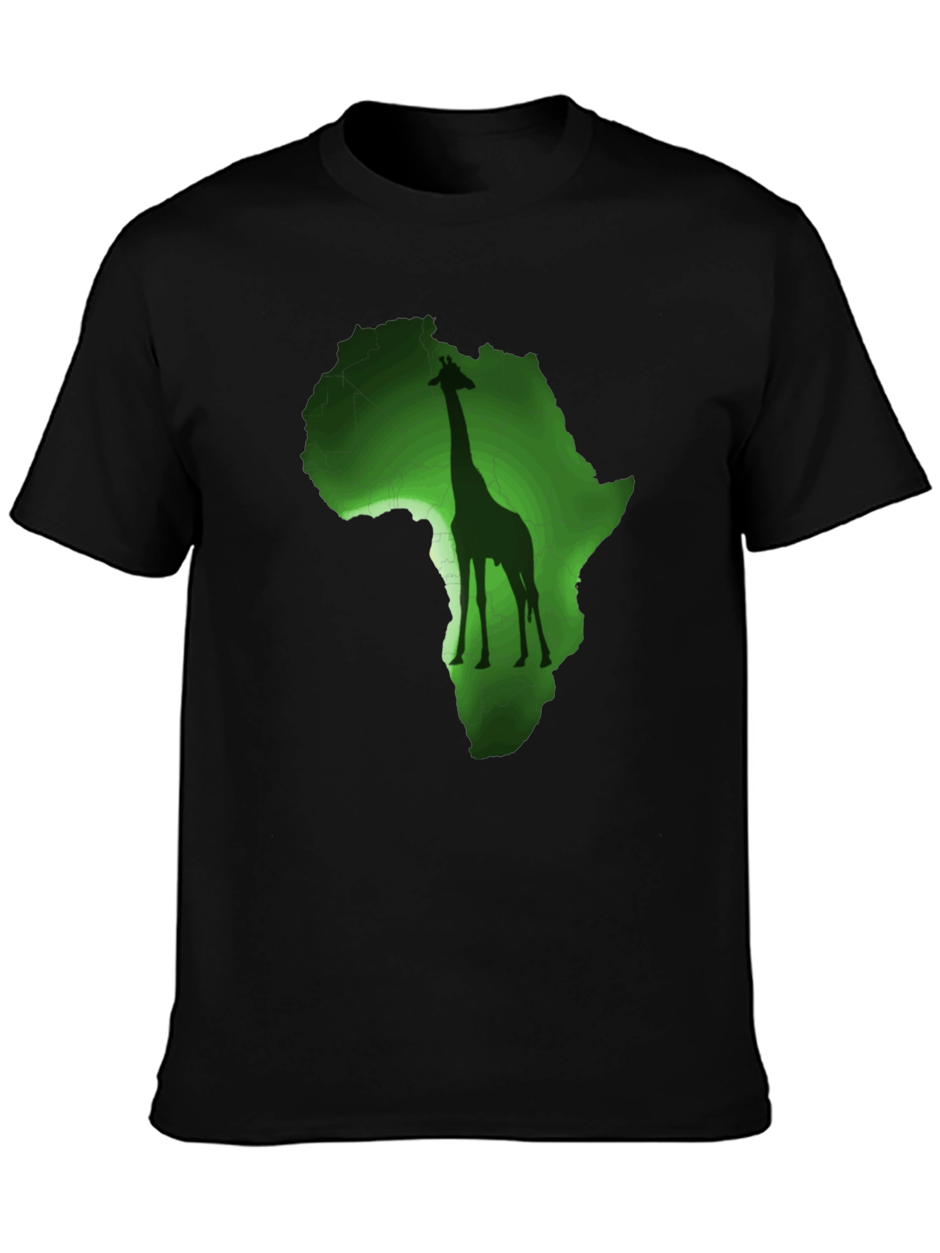 Africa Giraffe Graphic T-Shirt