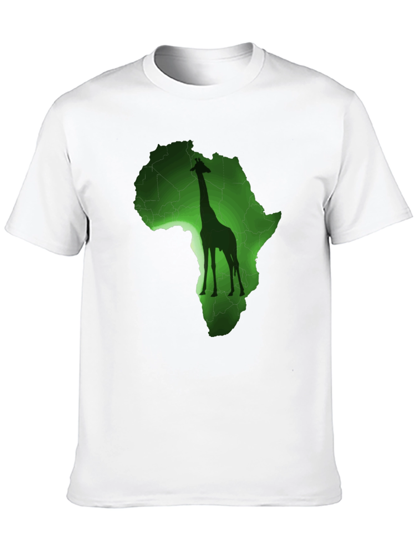 Africa Giraffe Graphic T-Shirt