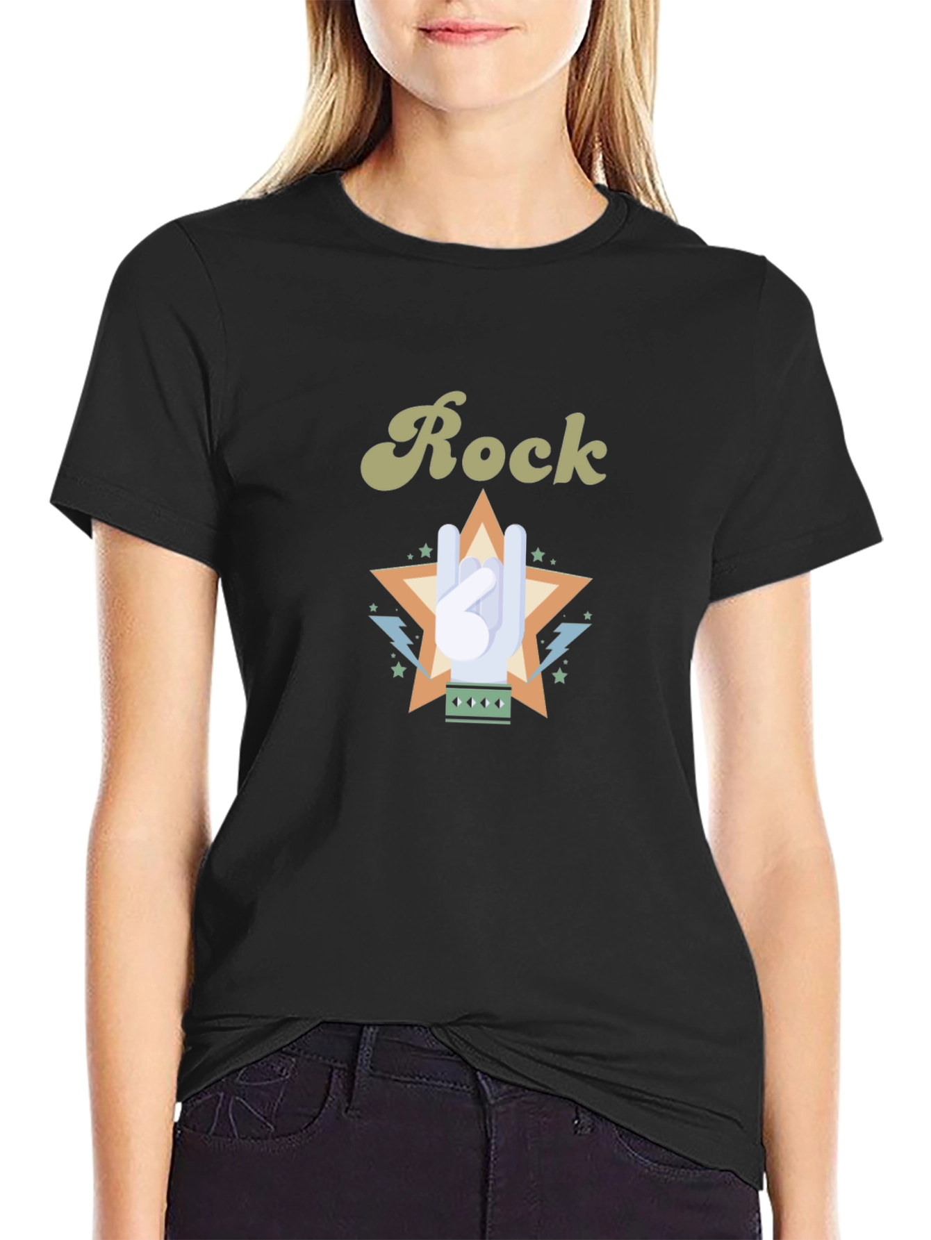 Rock On Graphic Tee - Stylish & Comfortable