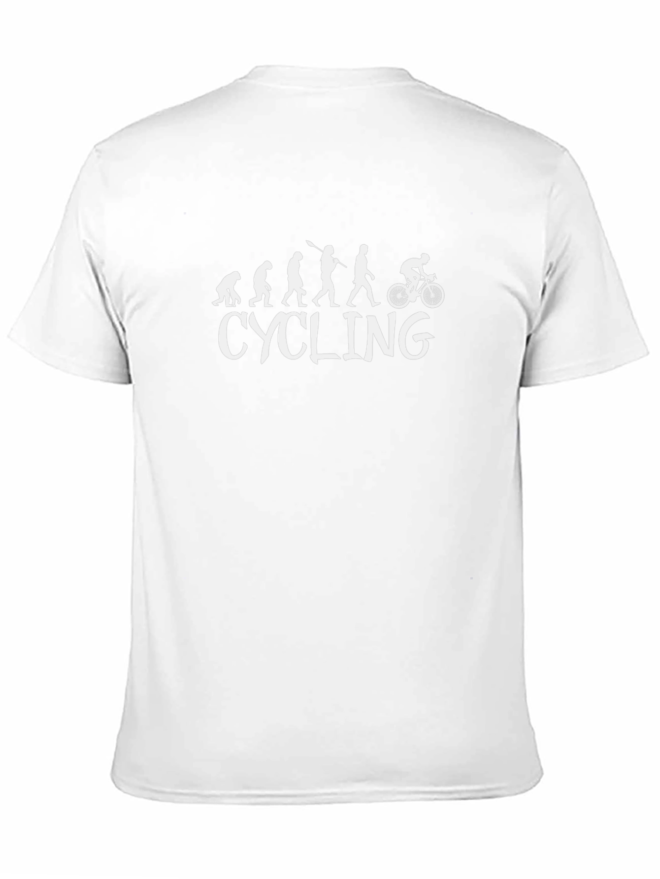 Cycling Evolution T-Shirt Funny Bike Rider Tee
