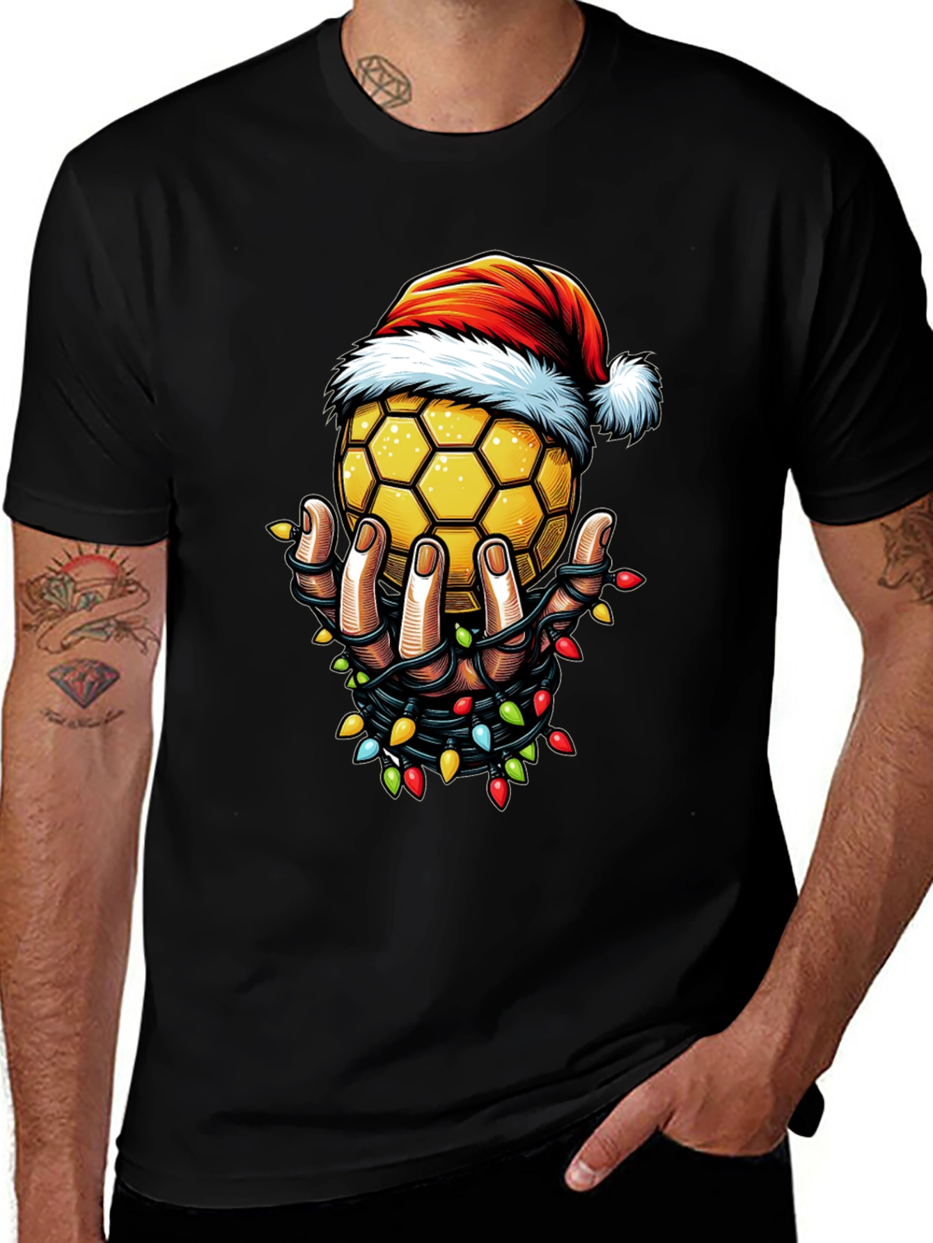 Festive Handball Christmas T-Shirt