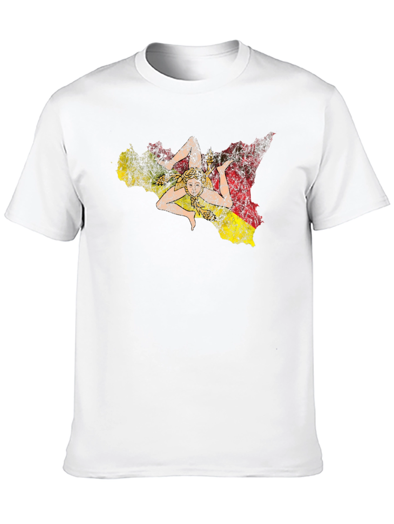 Sicily Trinacria Symbol T-Shirt