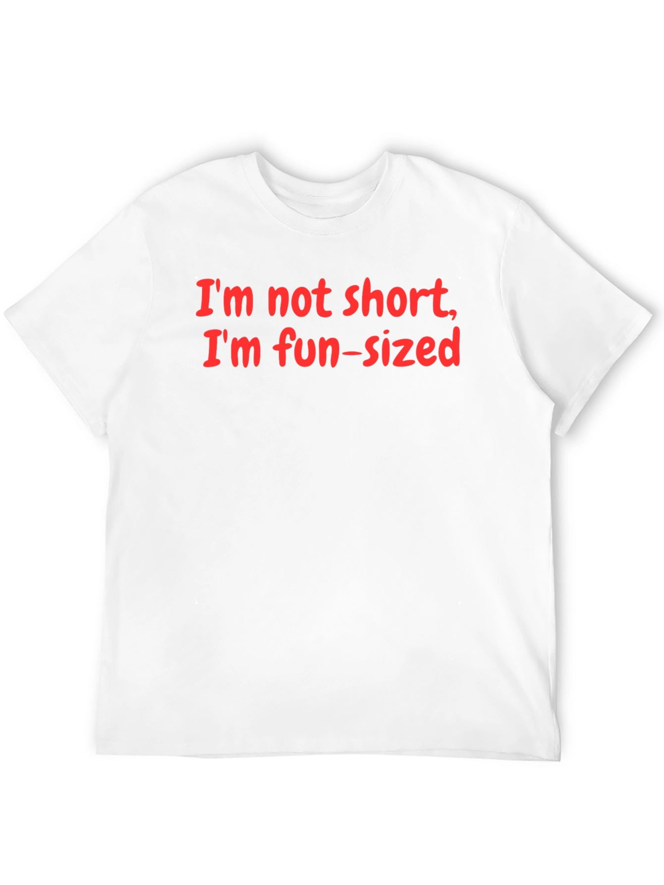 Fun-Sized Slogan Tee - Black