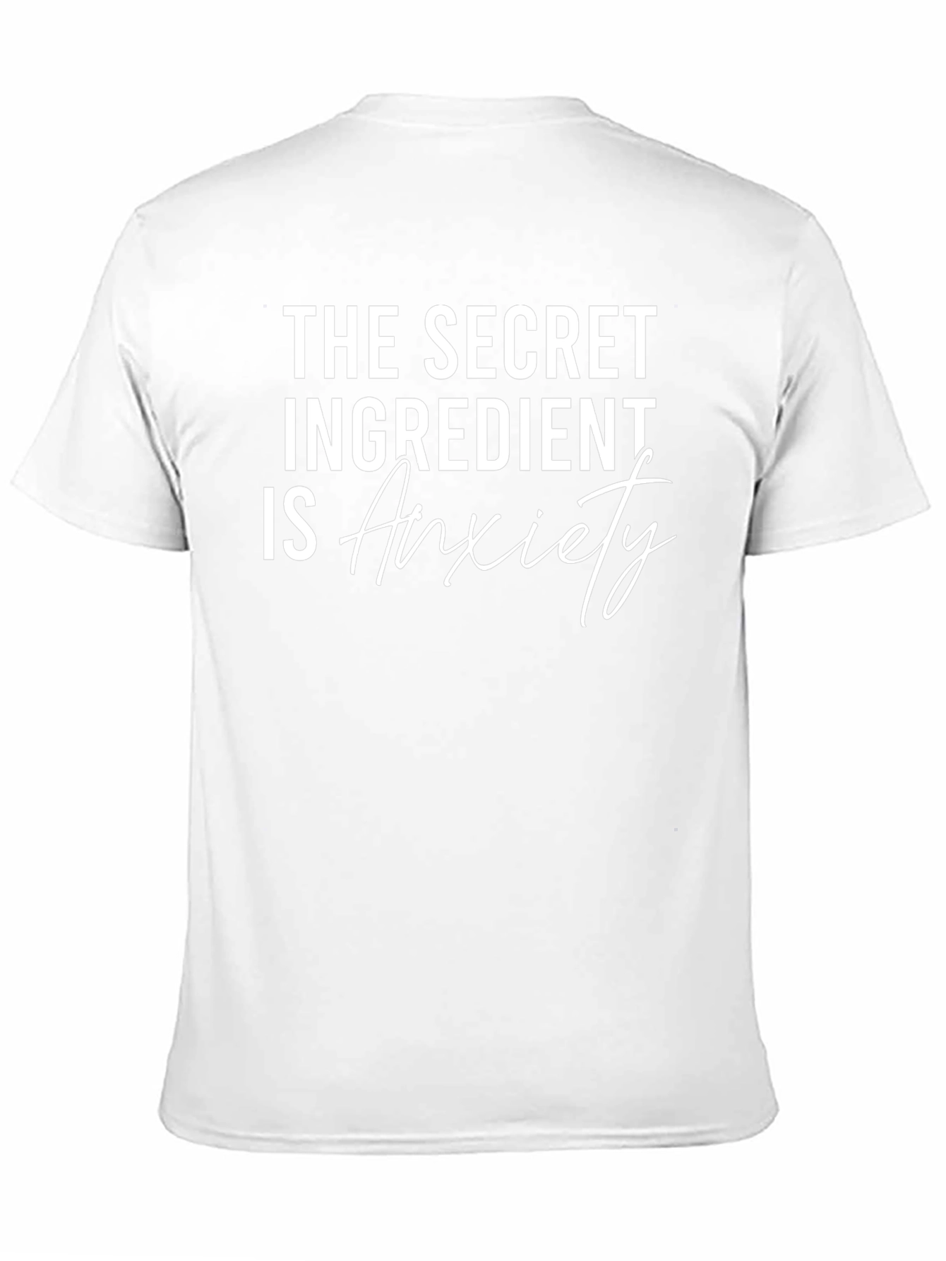 Secret Ingredient Anxiety Graphic T-Shirt