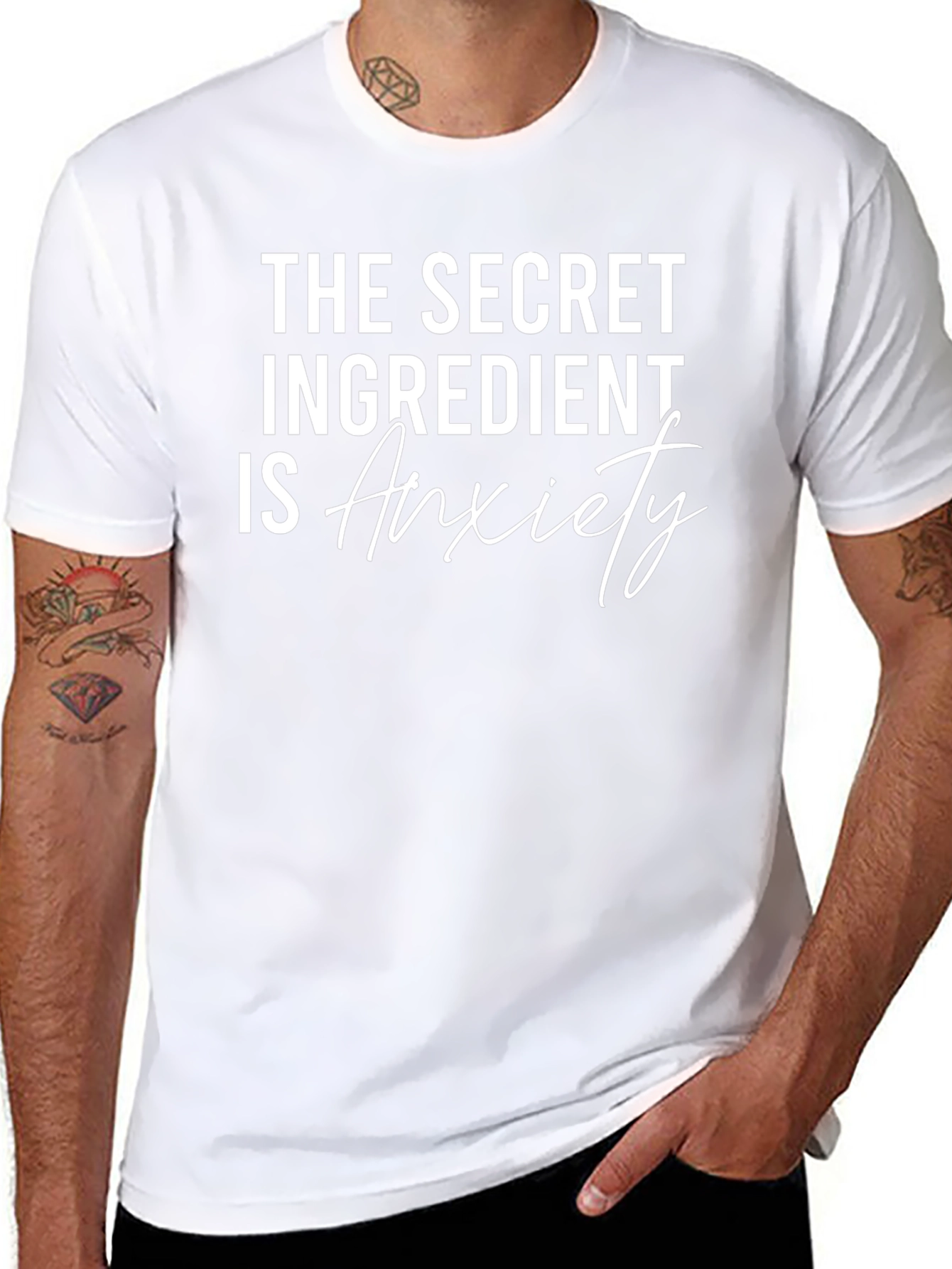 Secret Ingredient Anxiety Graphic T-Shirt