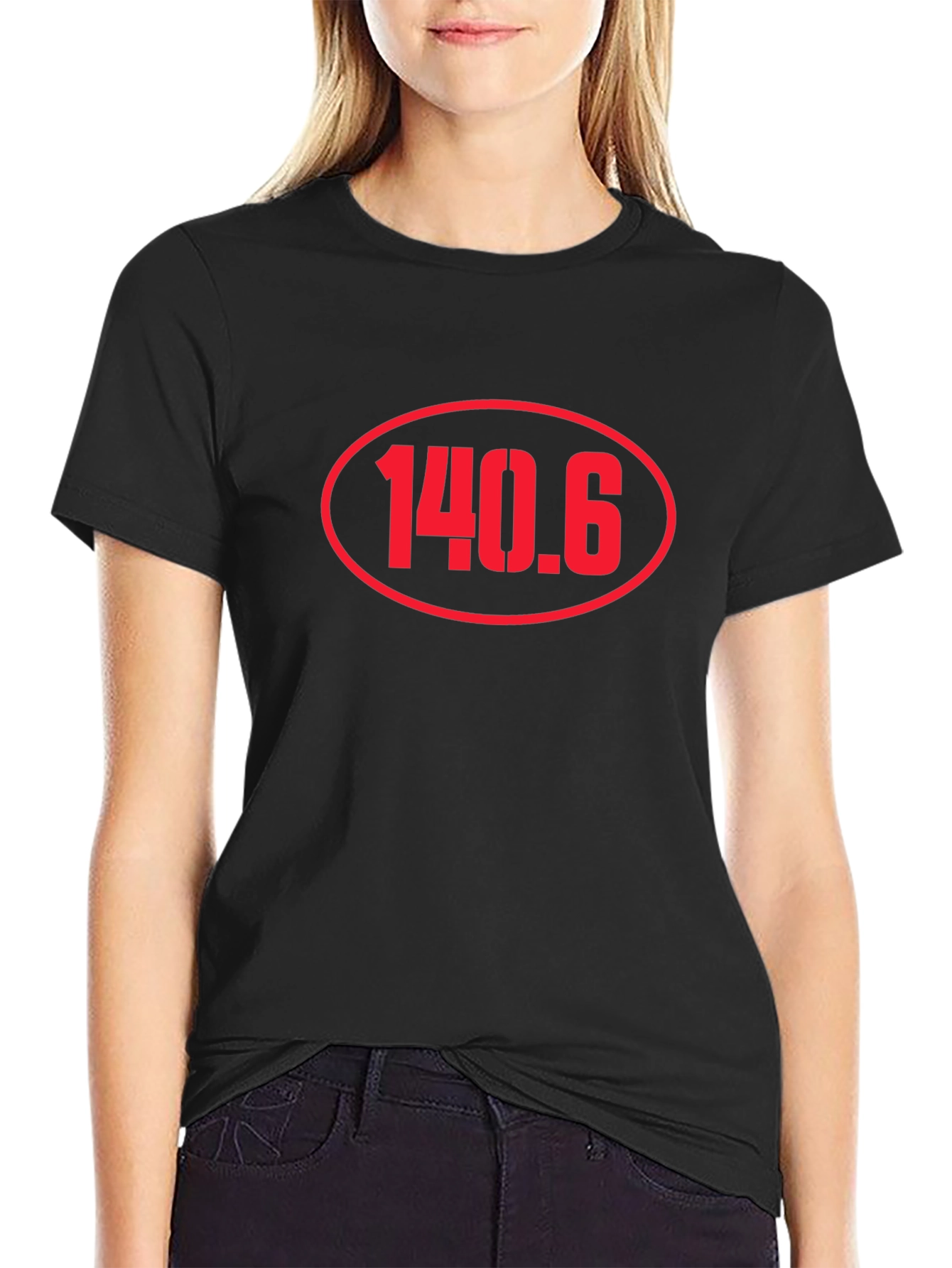 140.6 Triathlon Black T-Shirt