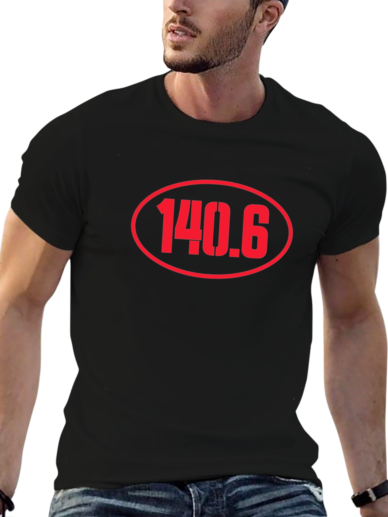 140.6 Triathlon Black T-Shirt