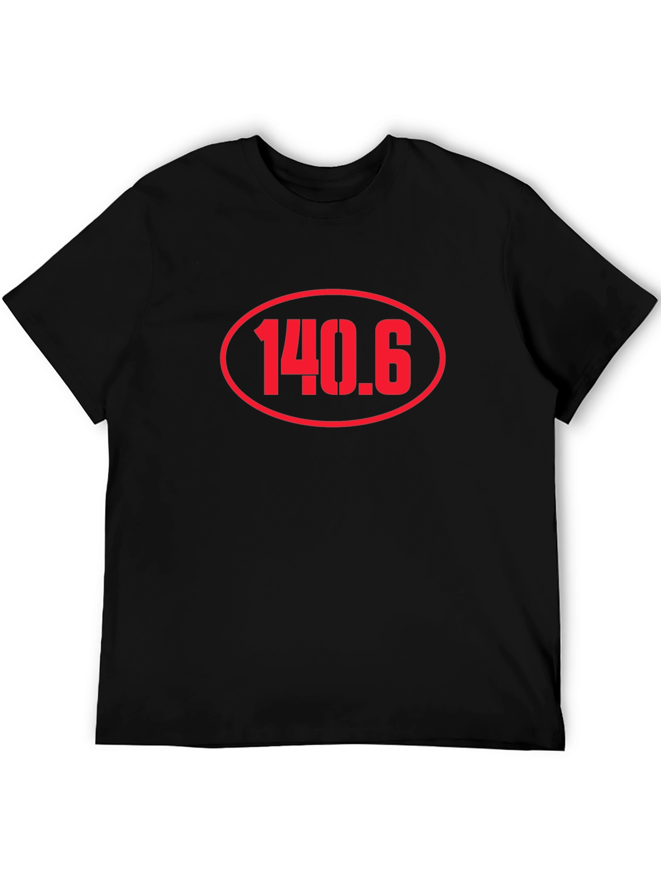 140.6 Triathlon Black T-Shirt