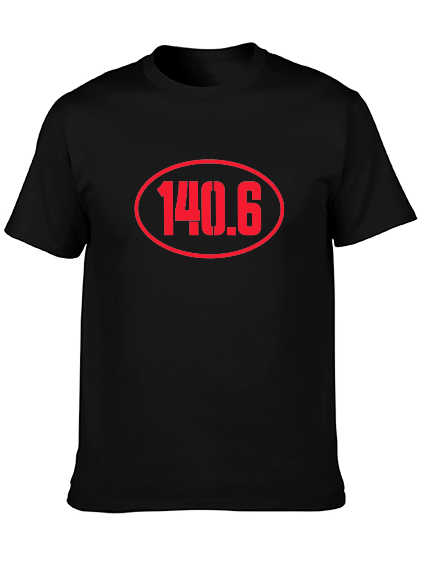140.6 Triathlon Black T-Shirt