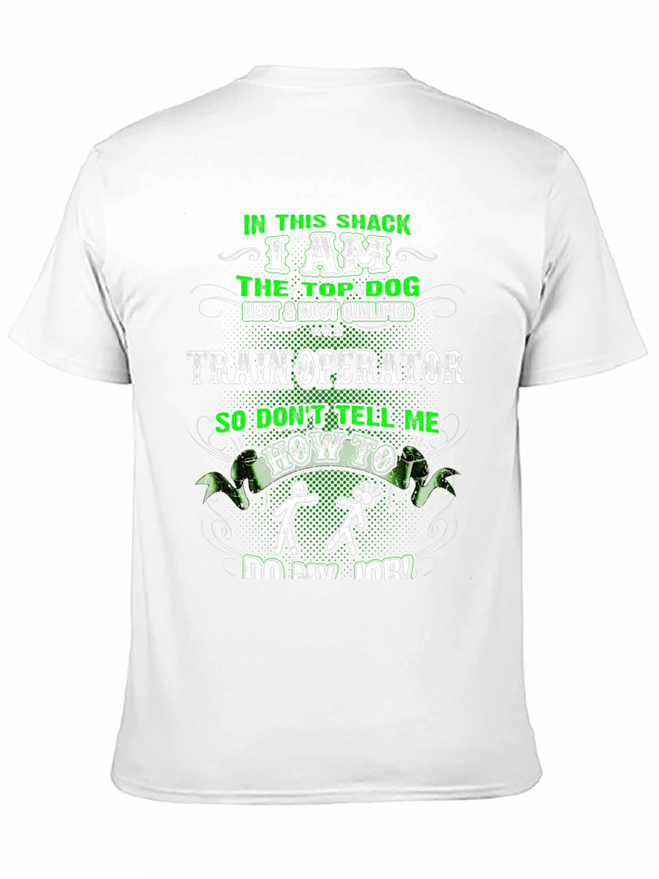 Train Operator Graphic T-Shirt - Top Dog